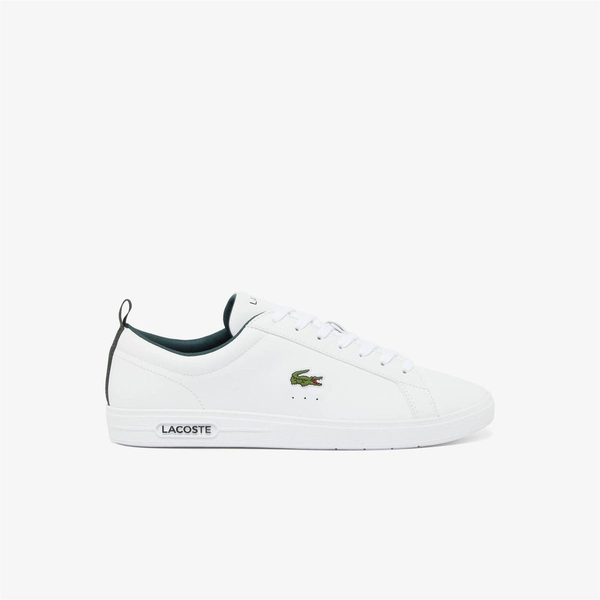 Lacoste Court Base Lace Up Low Top Trainers