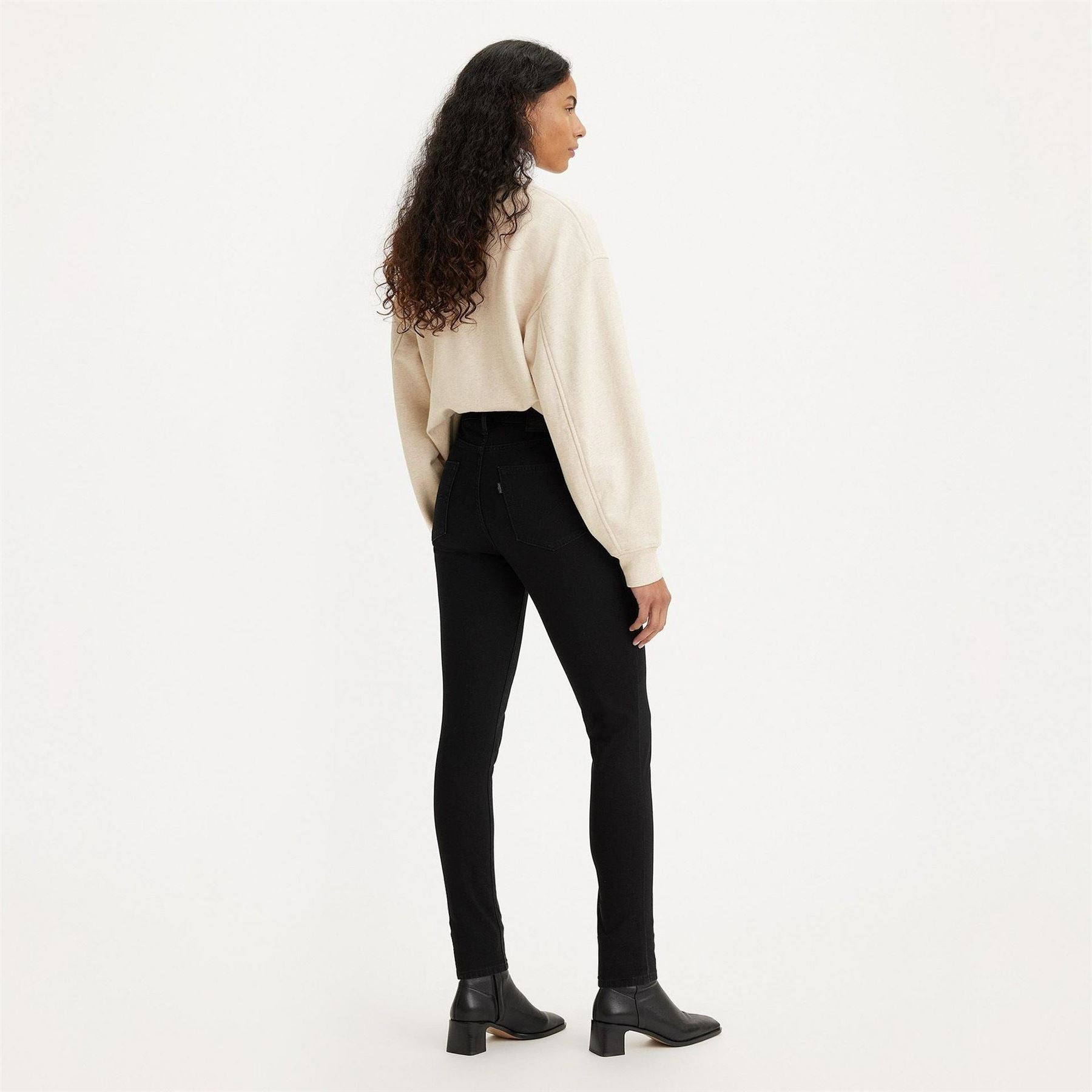 Levis 721 High Rise Cotton Stretch Skinny Jeans