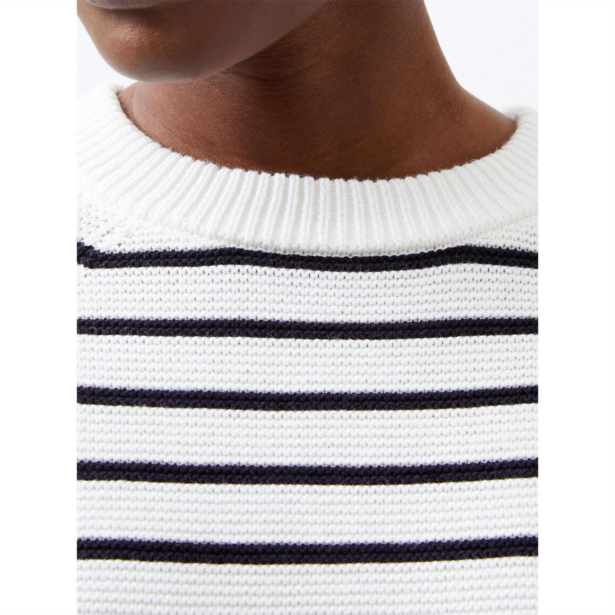French Connection Lily Crew Neck Short Sleeve Regular Fit Jersey T-Shirt