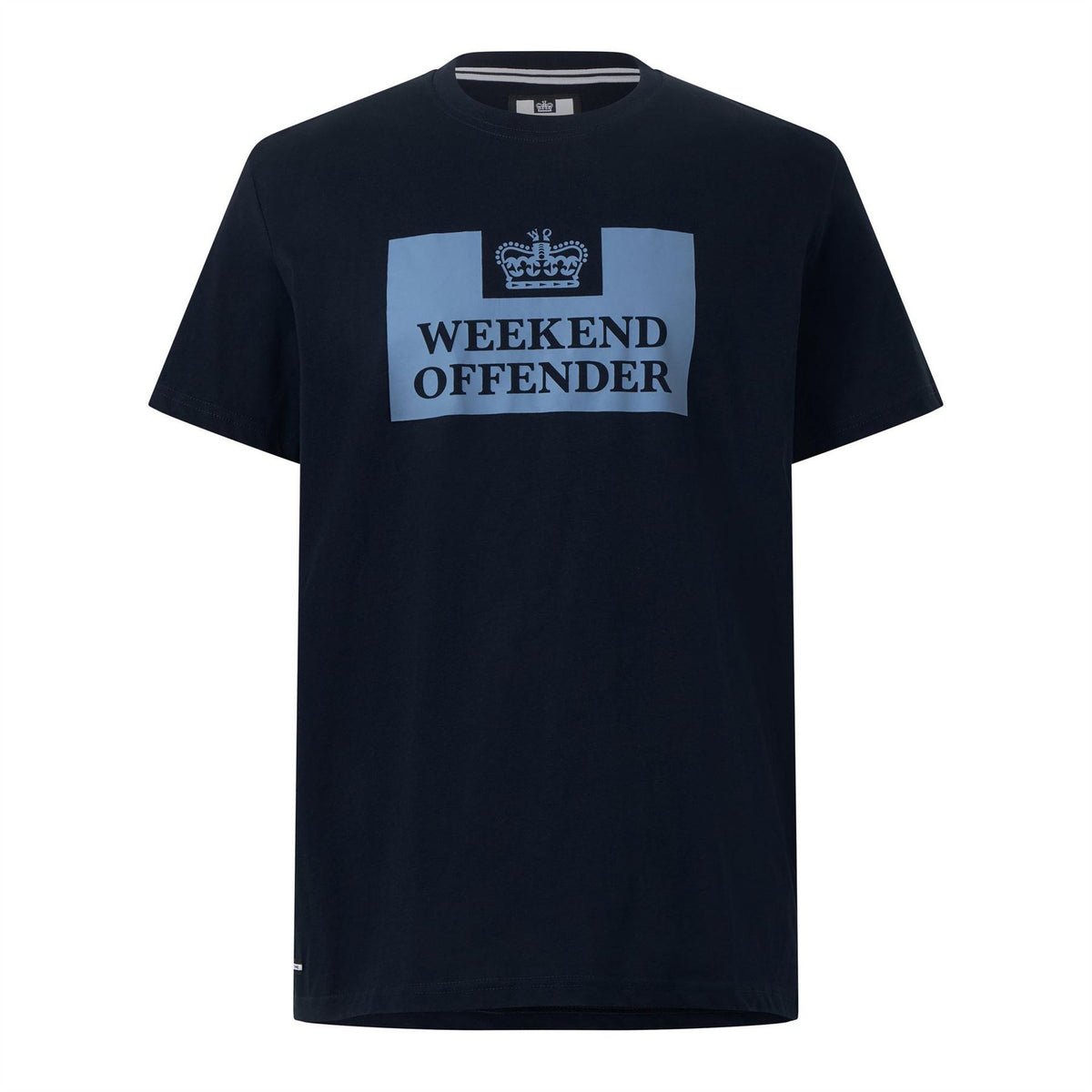 Weekend Offender McMoney Lettering Graphic Crew Neck Short Sleeve T-Shirt