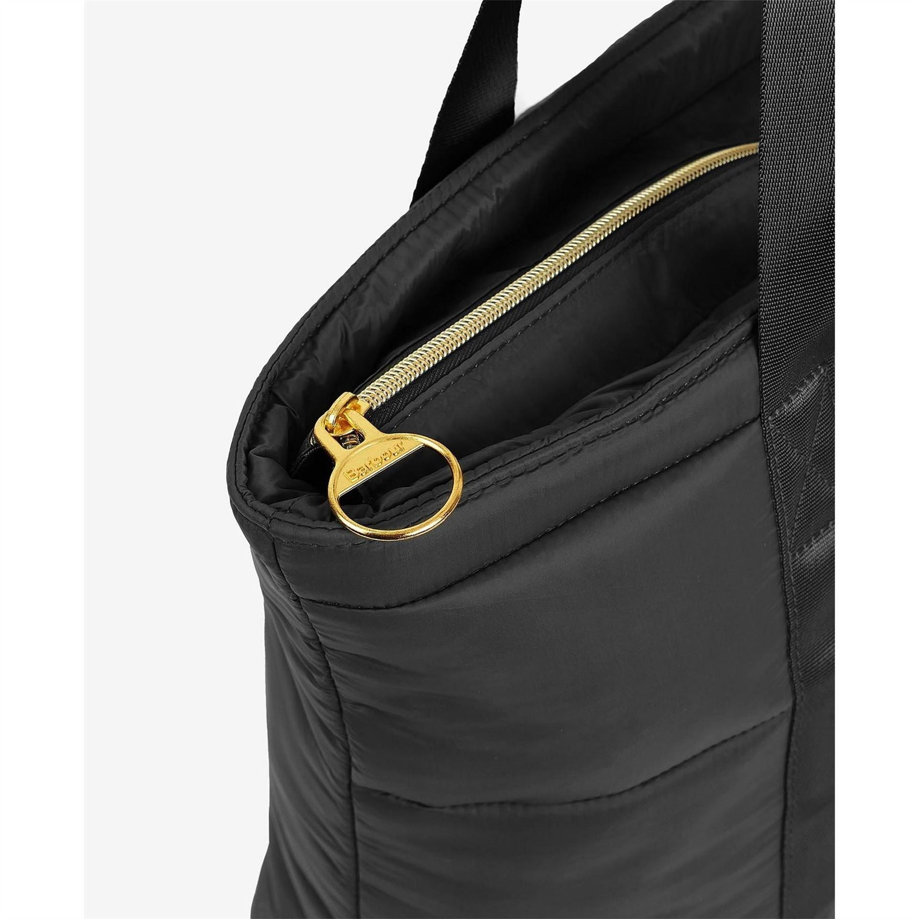 Barbour International Quilted Tote Bag
