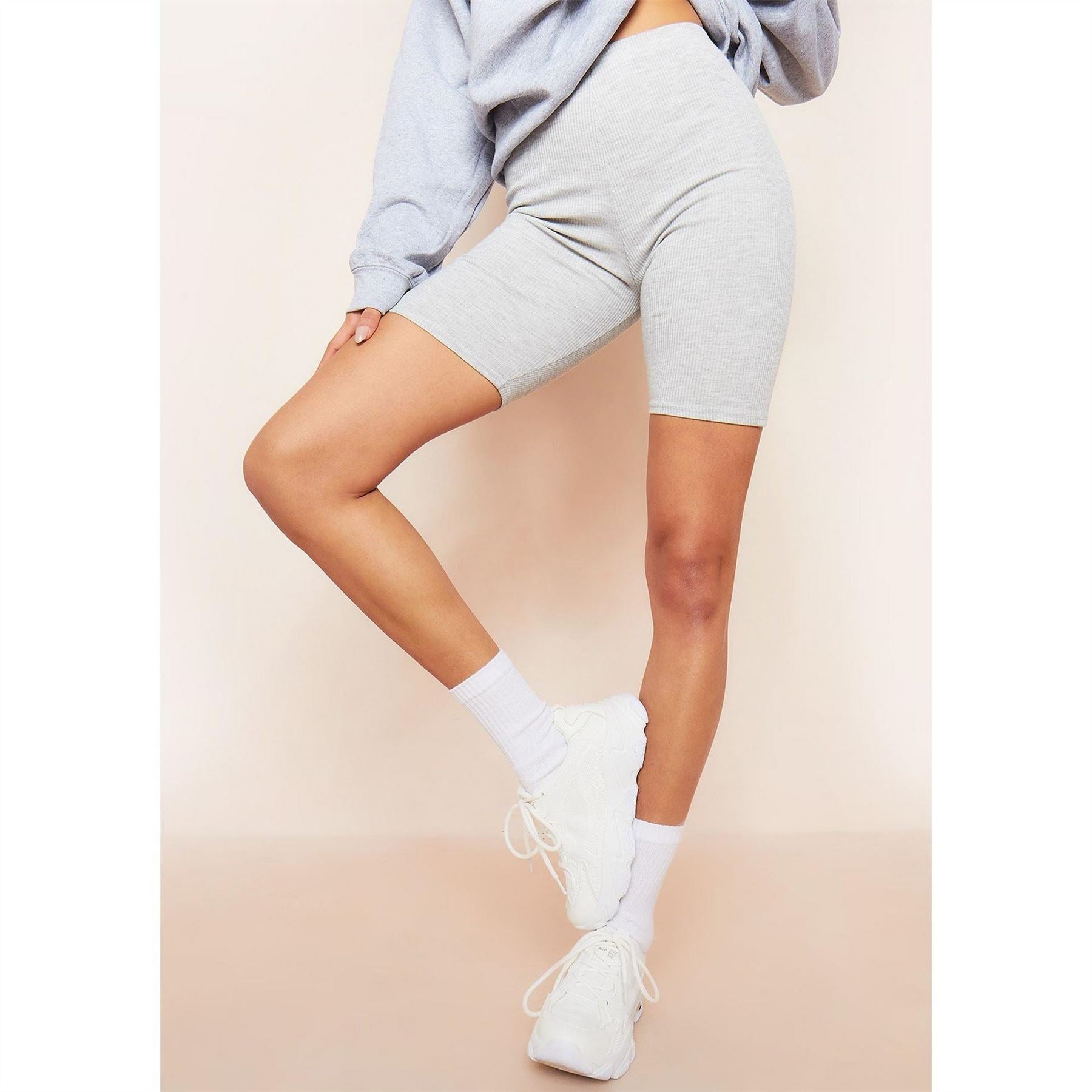 Missy Empire Knit Cycle Shorts