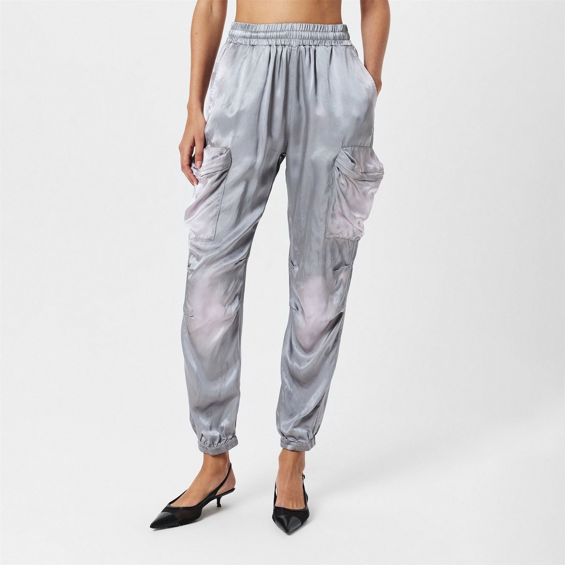 Diesel Mrw N1 Solid Patterned Cargo Pants