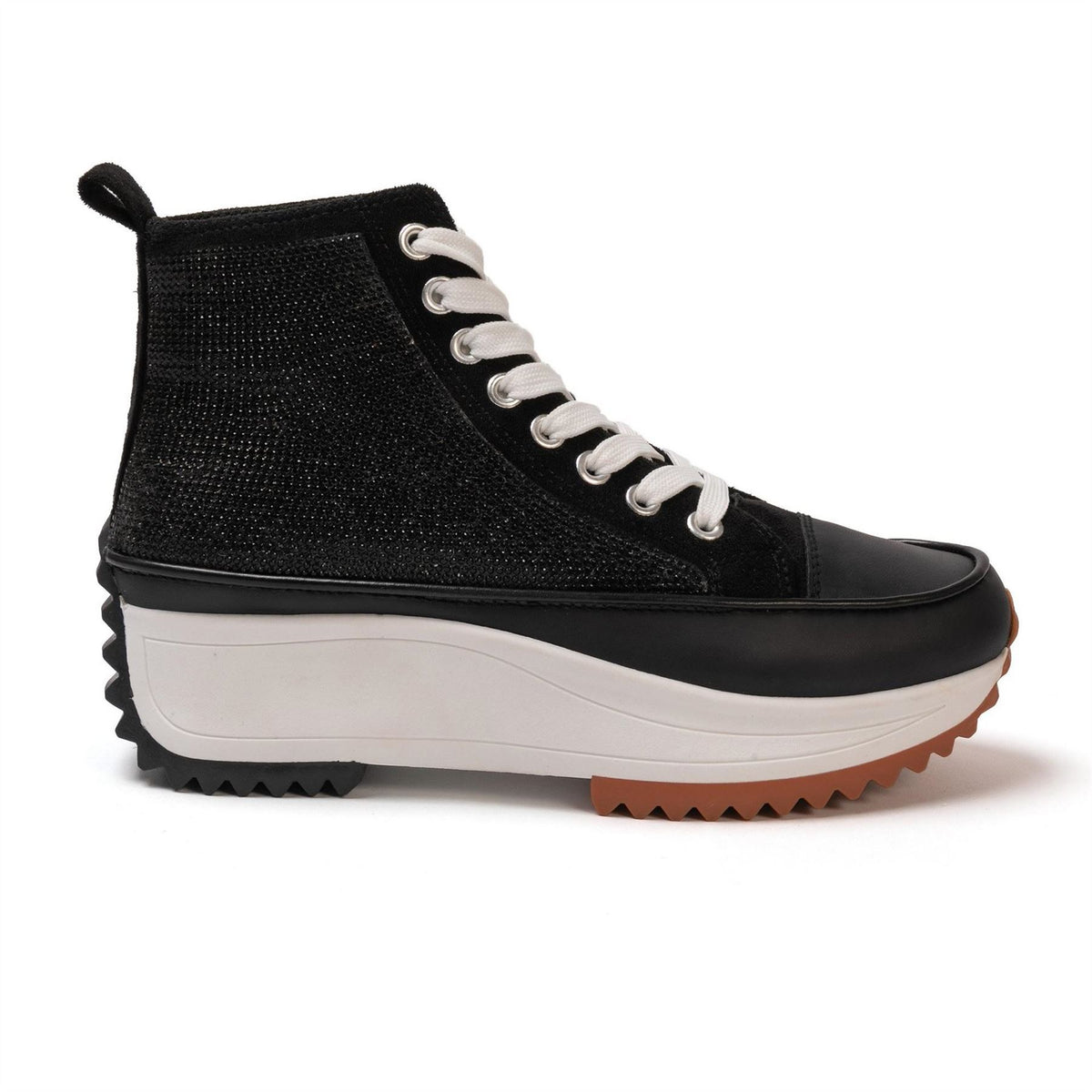Firetrap Platform Hi Top Ladies Trainers