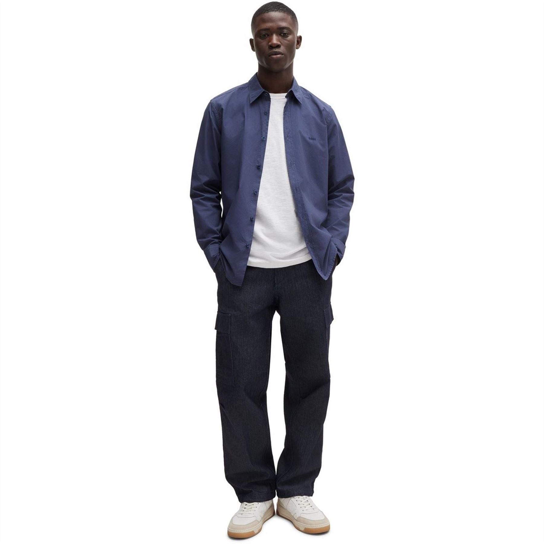Boss Relegant 6 M Plain Long Sleeve Shirt