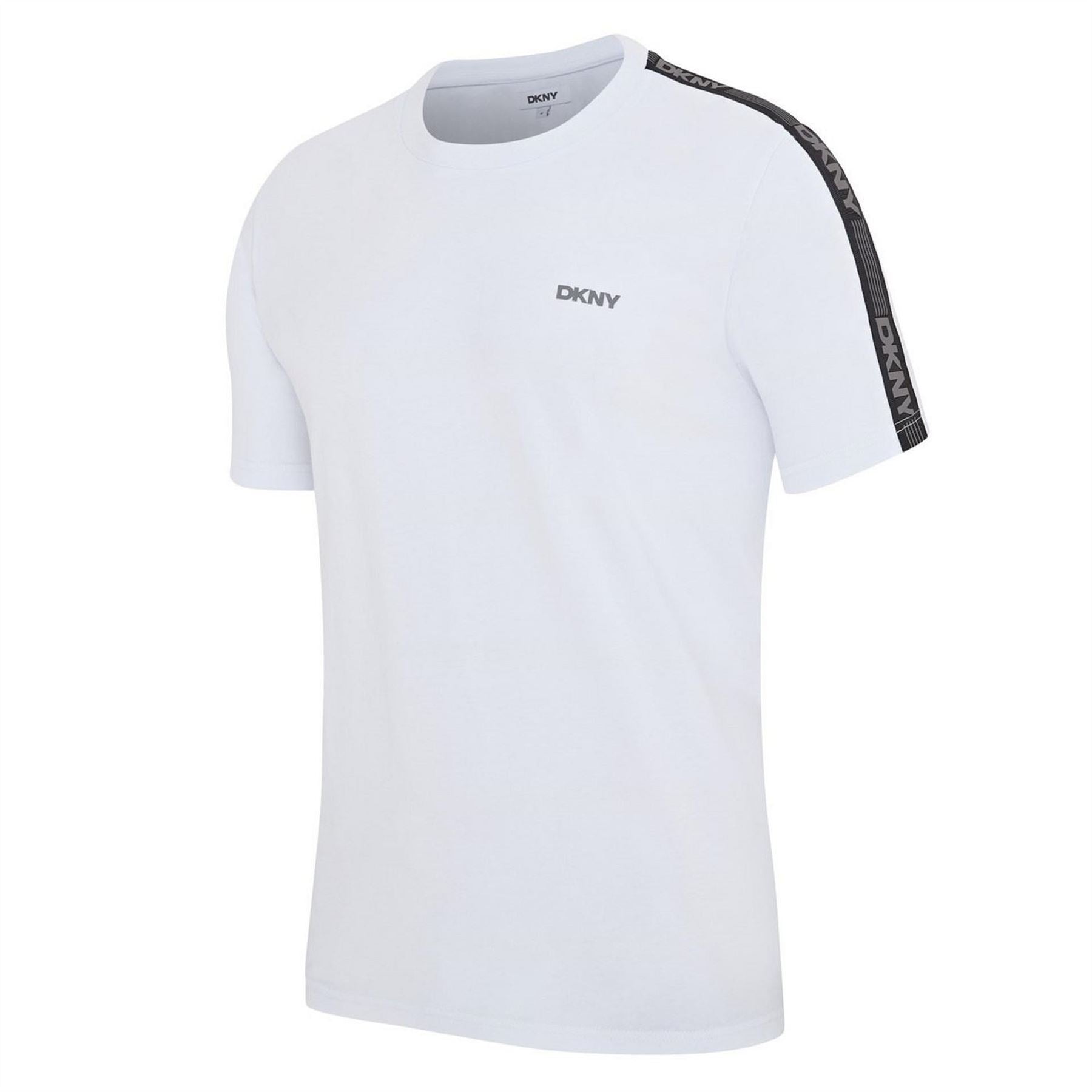 DKNY Mens Short Sleeve T-Shirt Penguins