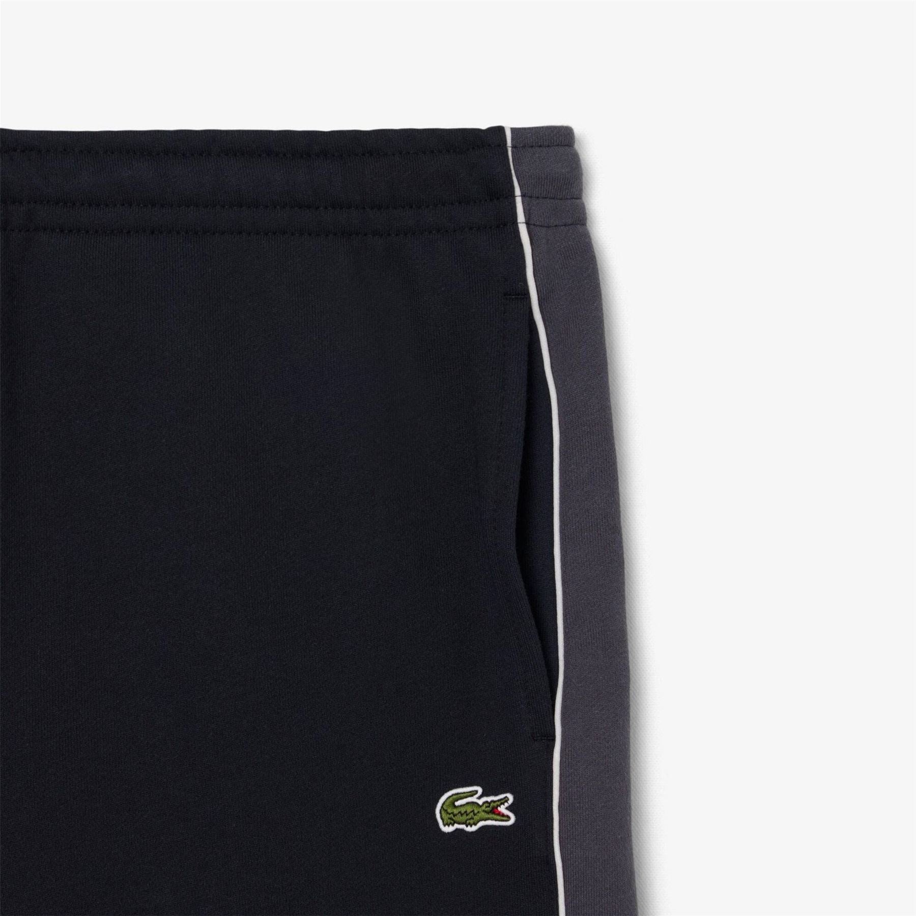Lacoste Black Fleece Jogger Shorts