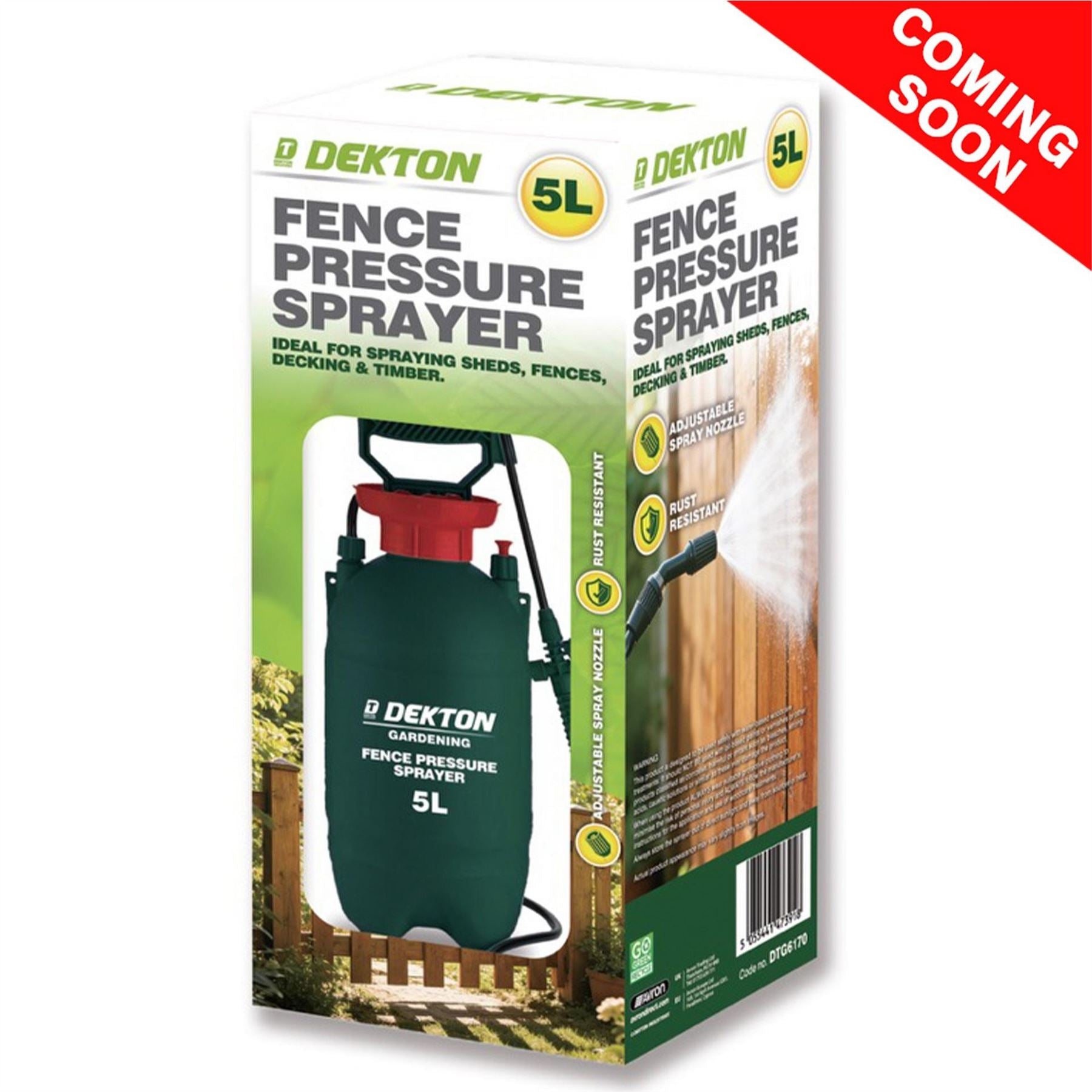 Dekton Litre Fence Pressure Sprayer
