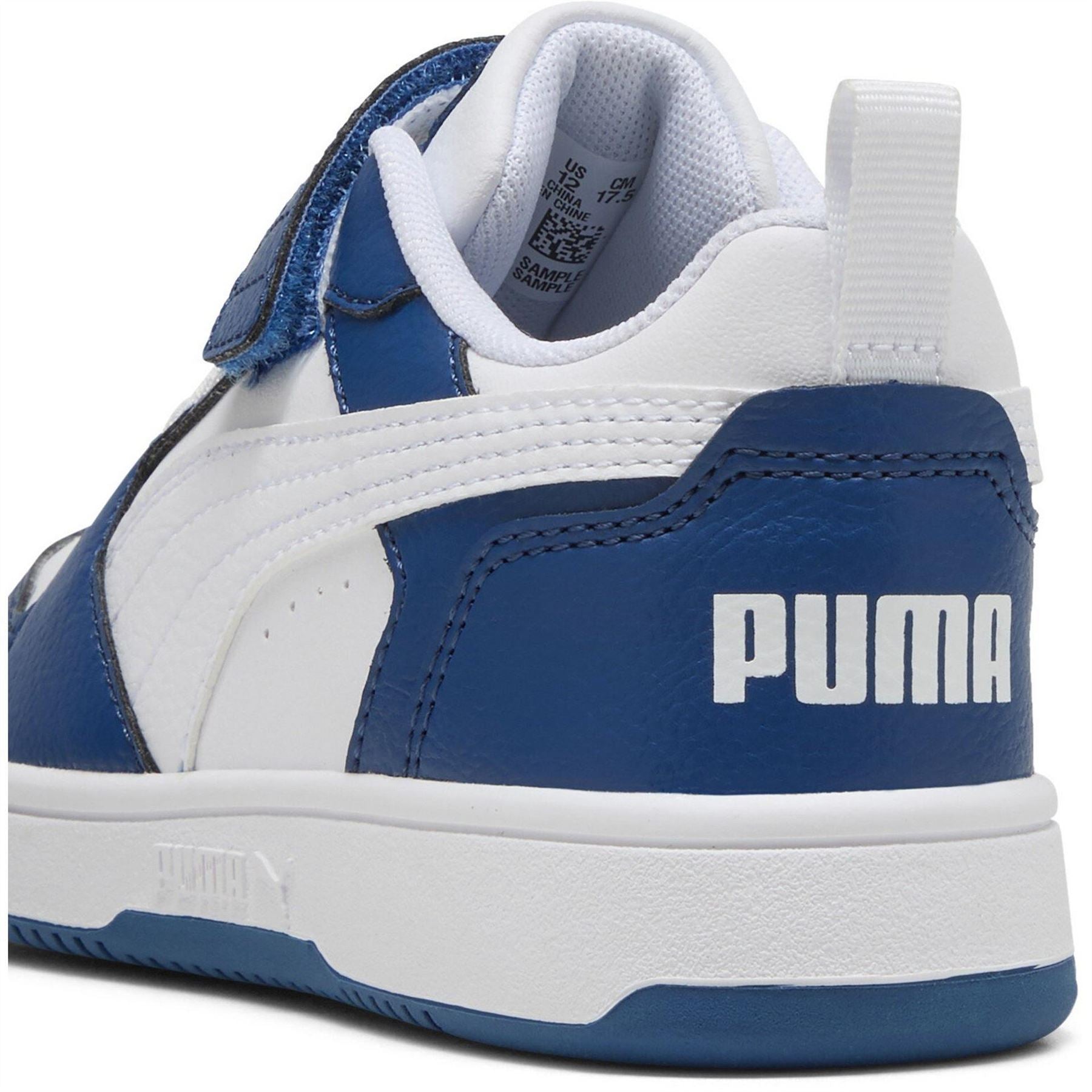 Puma Kids Rebound Lo Low Top Trainers