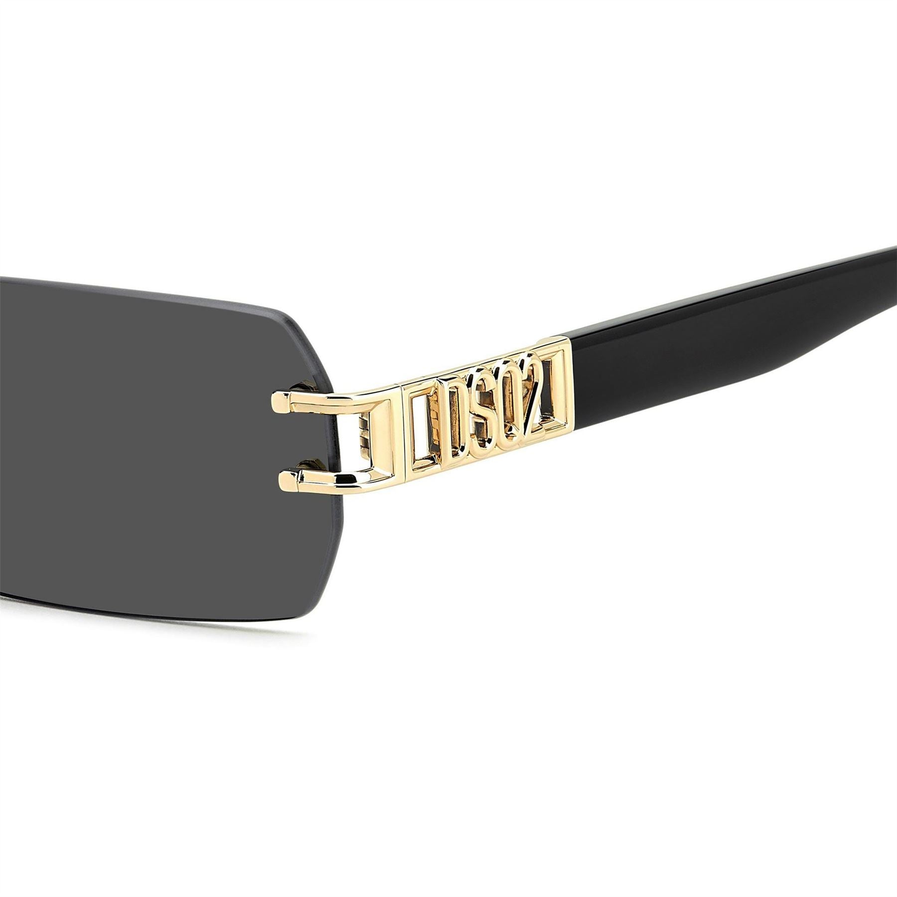 DSquared2 Rimless Sun Rectangle Sunglasses