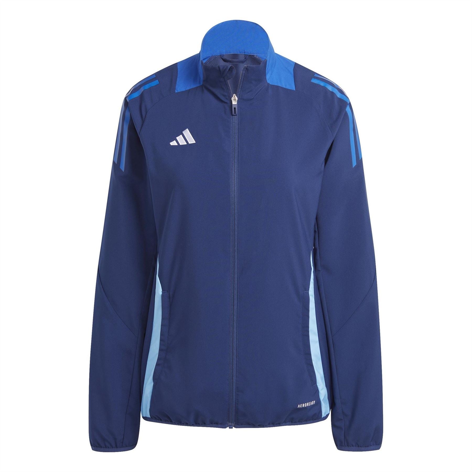 adidas Tiro24 Funnel Neck High Collar Long Sleeve Athletic Top