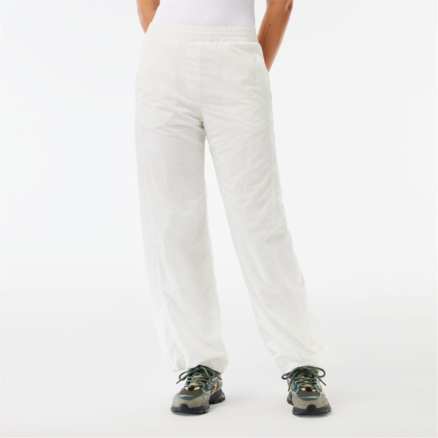 Lacoste Solid Straight Track Pants