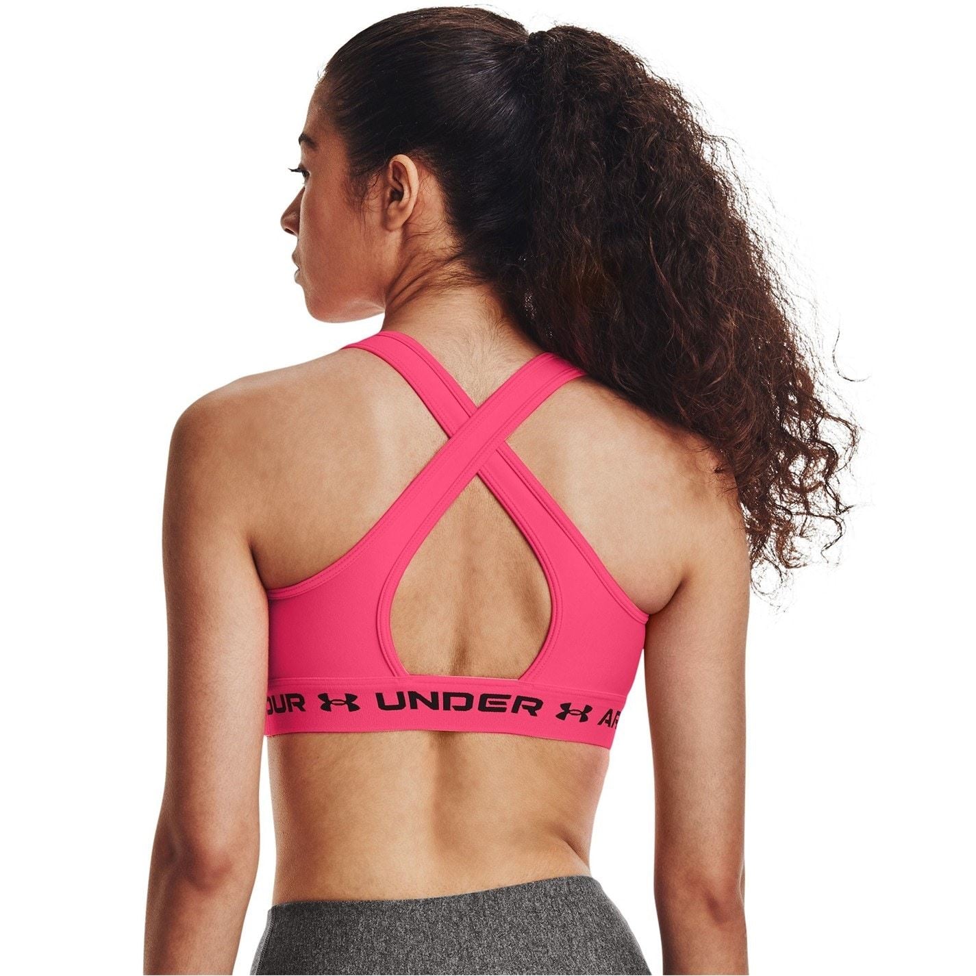 Under Armour Womens Armour Medium Support Crossbodyack Bra