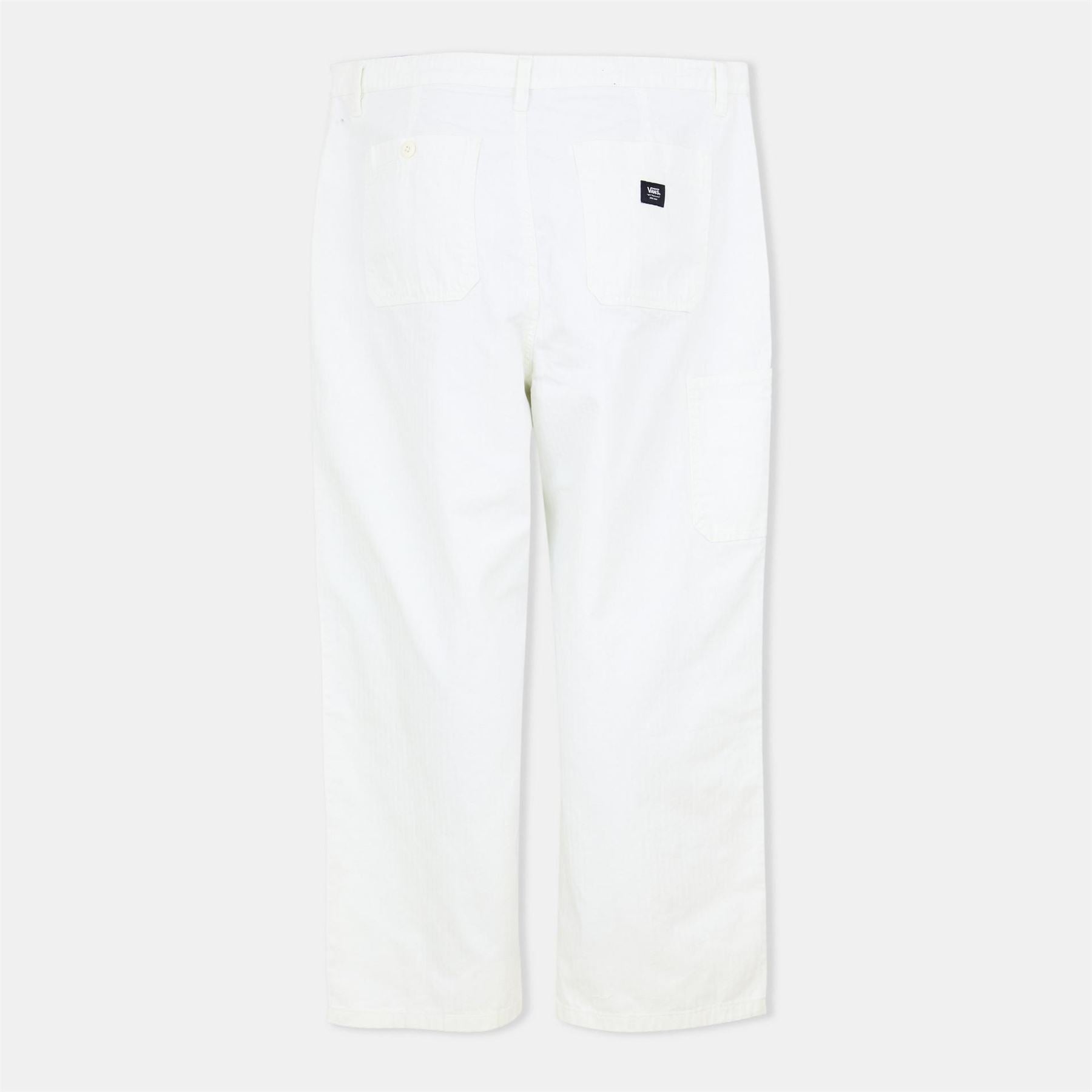 Vans Union Relaxed Solid Patterned Wide Leg Cargo Pants