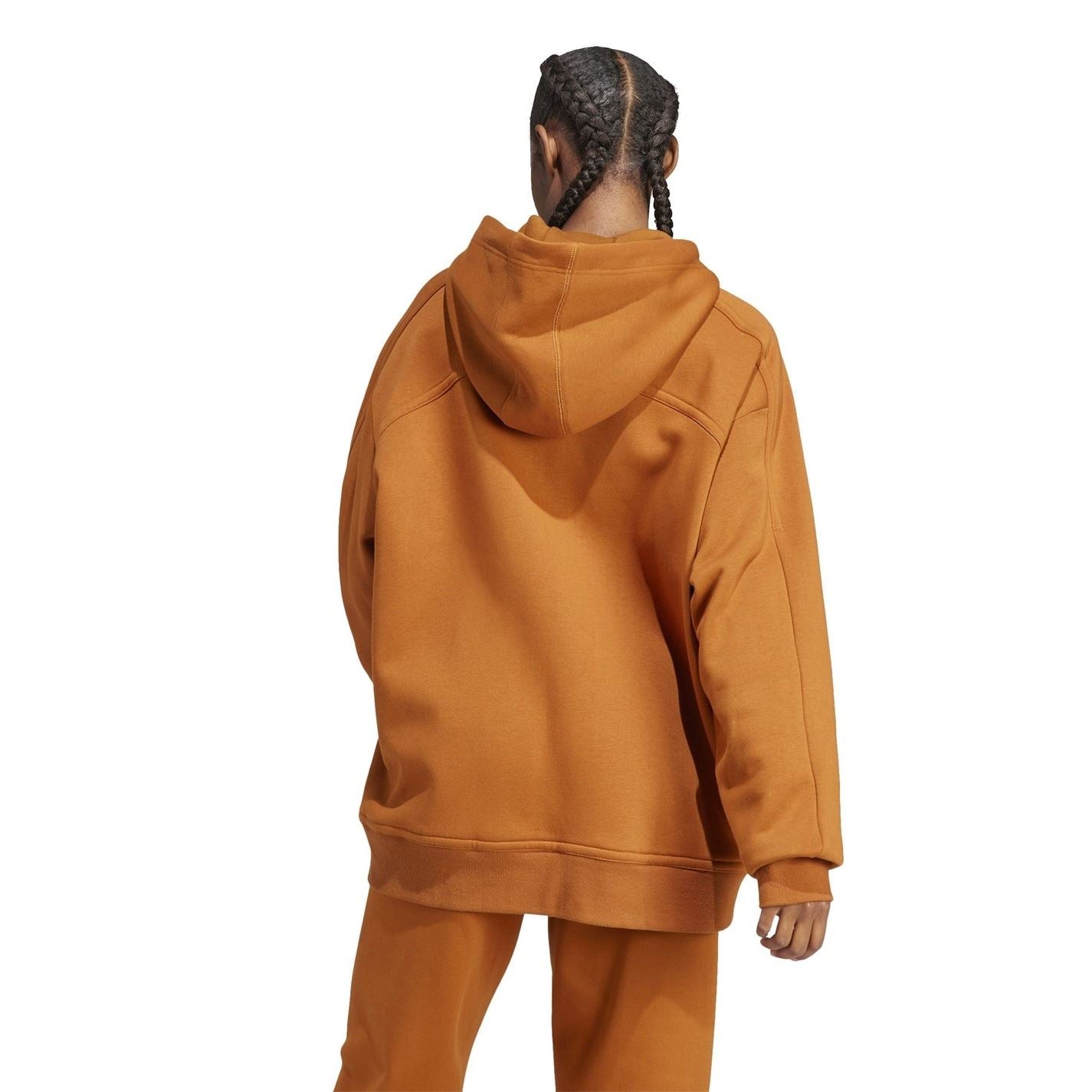 adidas Oversize Drop Shoulder Hooded Sweatshirt