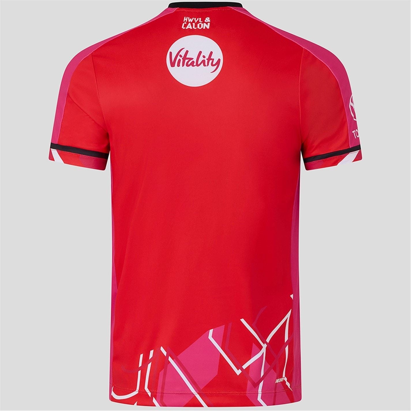 New Balance Welsh Fire Short Sleeve CrickeT-Shirt