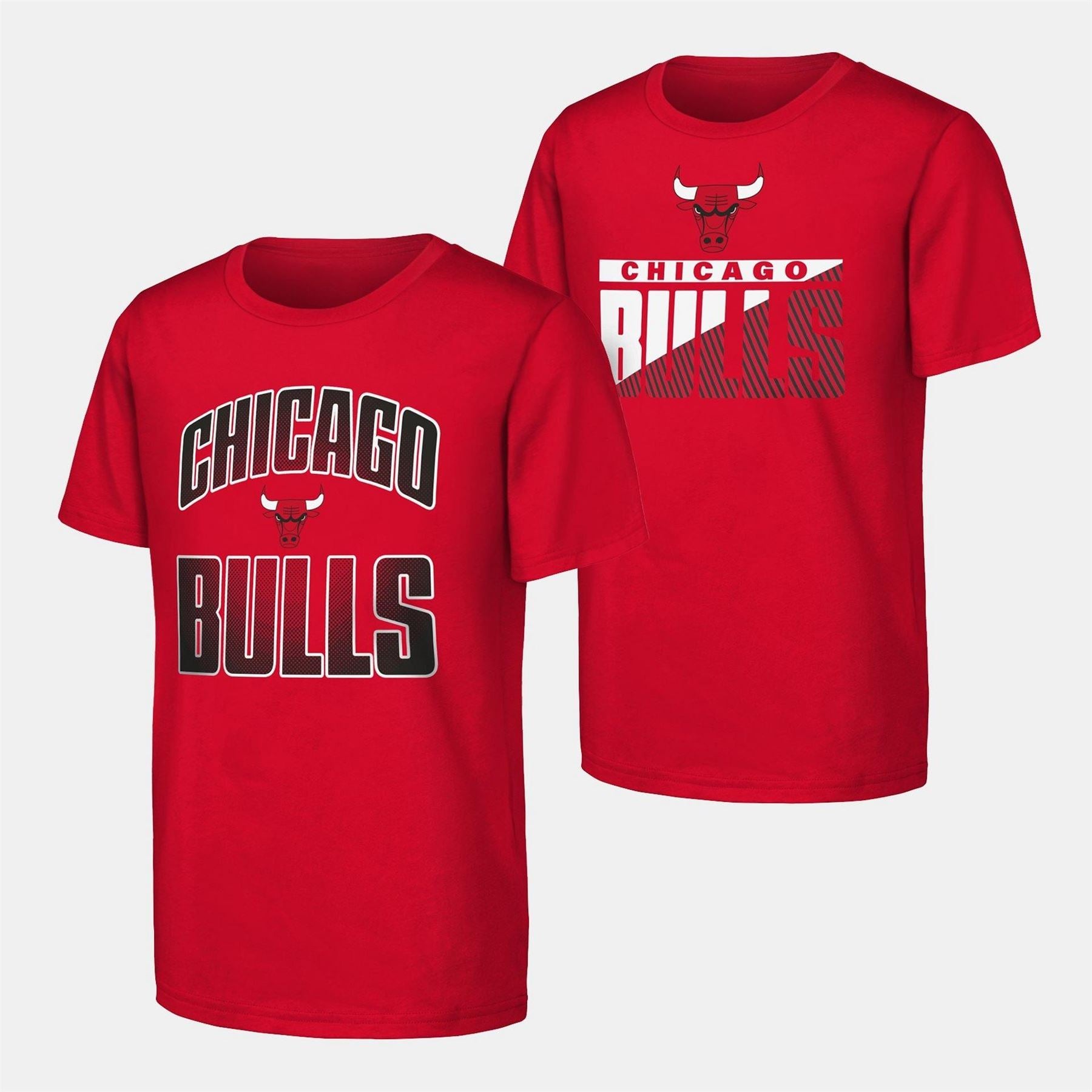 NBA Never Quit 2 Pack Printed Logo Crew Neck T-Shirt