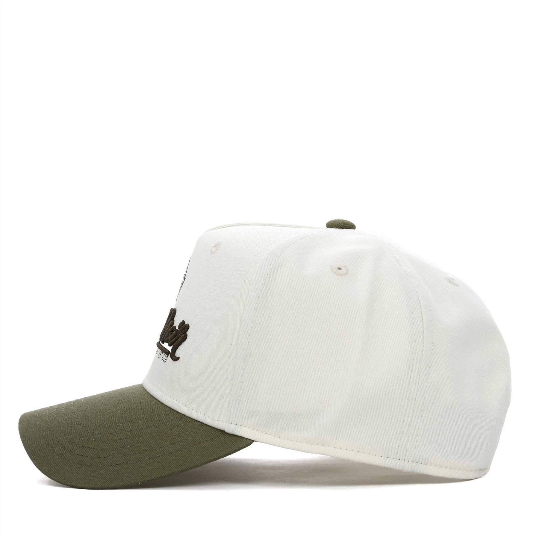 Societe Noir Lettering Embroidered Logo 6 Panel Baseball Cap