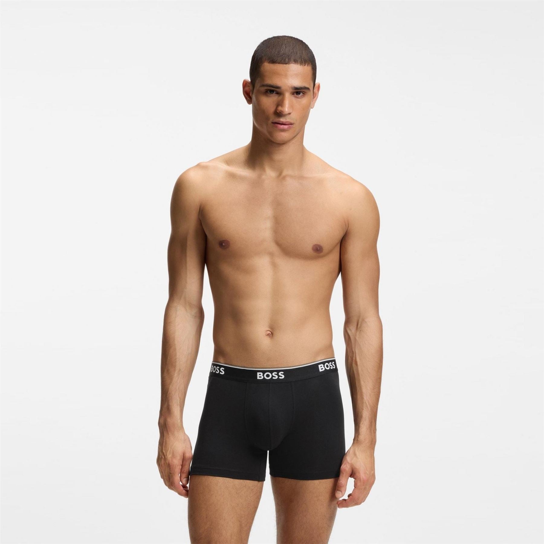 Boss Bodywear 3pk Power Boxer Shorts With Logo Detail