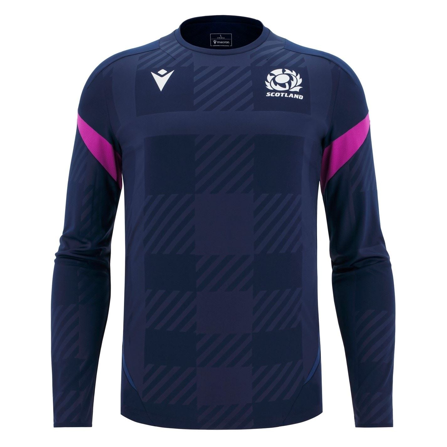 Macron Scottish Long Sleeve Training Top 2025 Adults