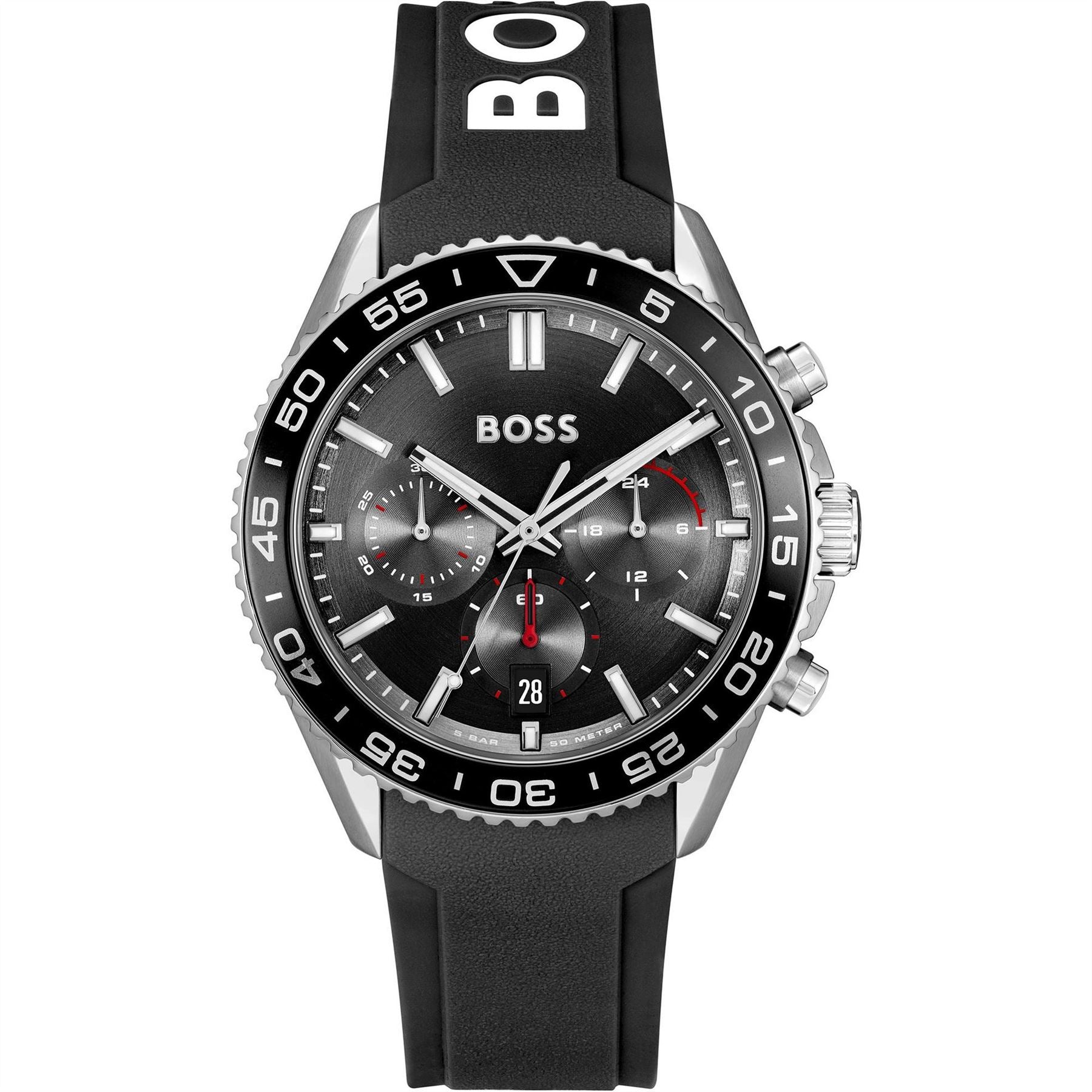 Boss Runner Watch With Rotating Bezel