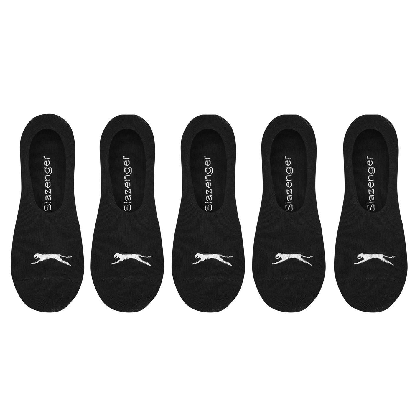 Slazenger Mens 5 Pack Invisible Socks