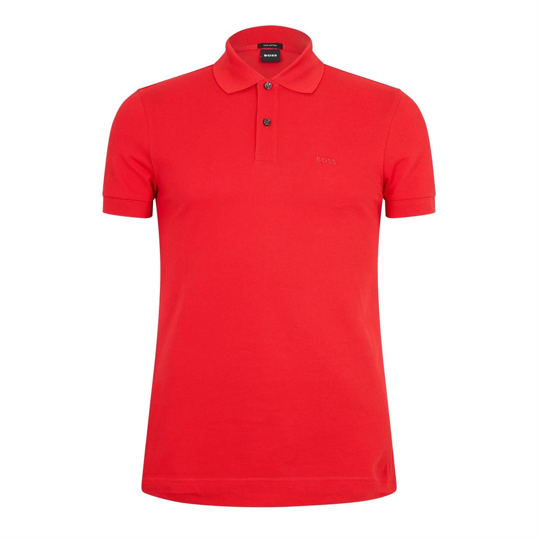 Boss Firenze Logo Collared Neck Short Sleeve Shirt