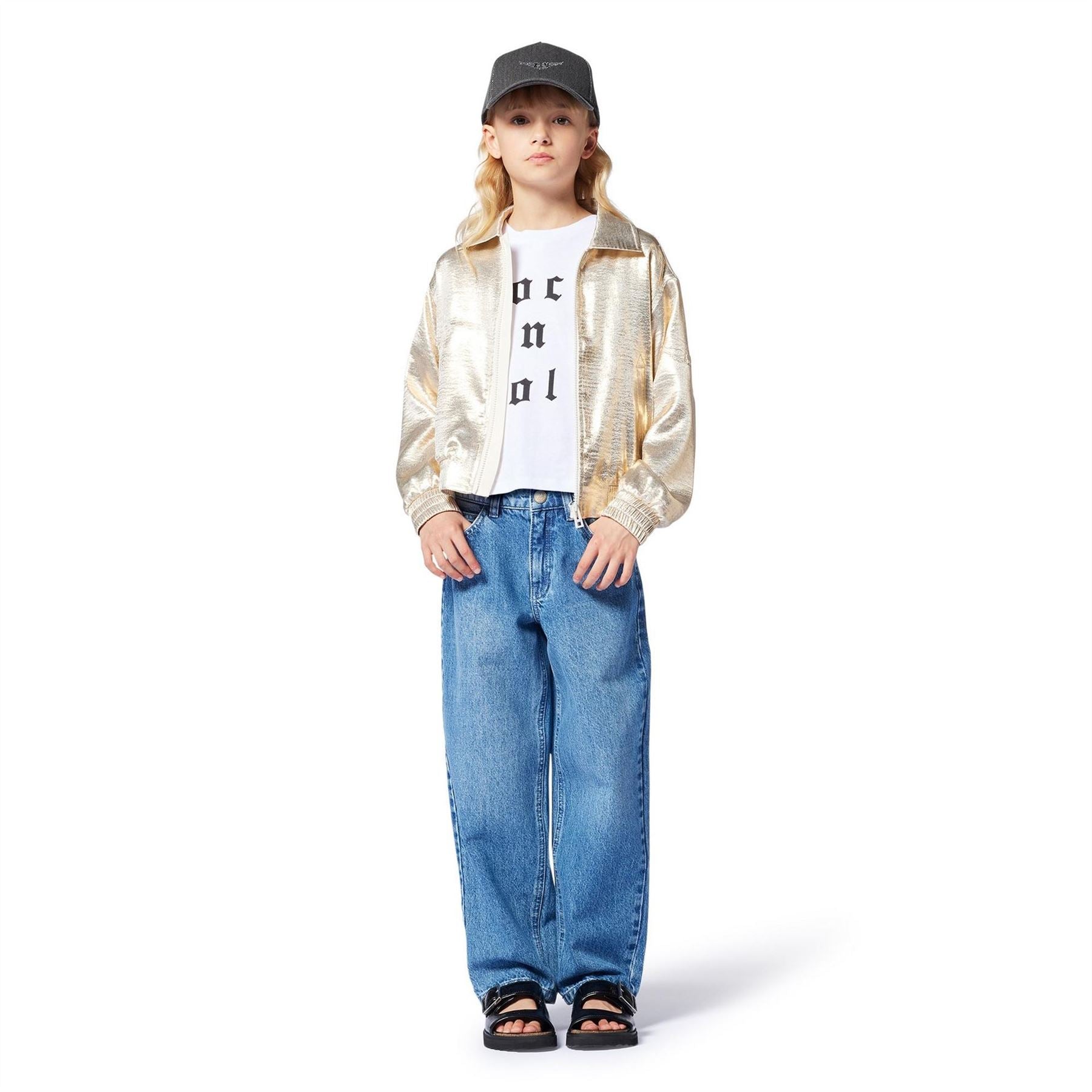 Zadig and Voltaire Regular Fit Crew Neck Lettering T-Shirt