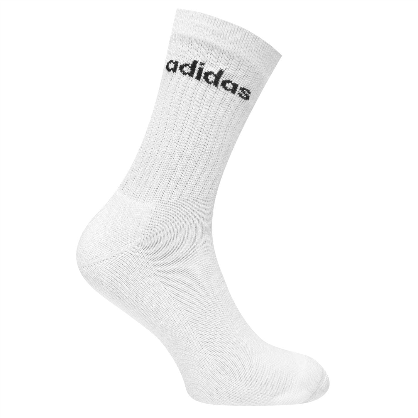 adidas Half Cushioned Crew 3 Pack Socks