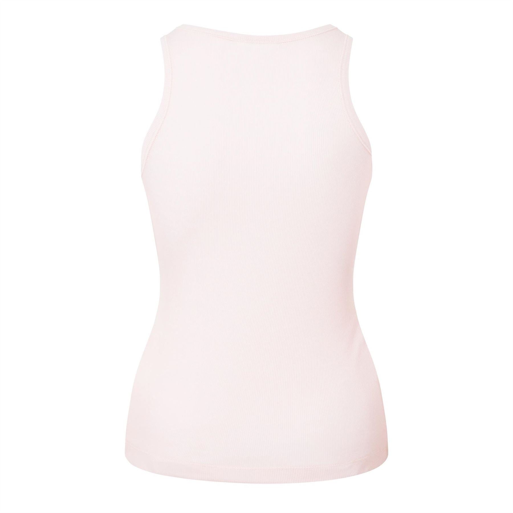 Ganni Ribbed Racerback Vest