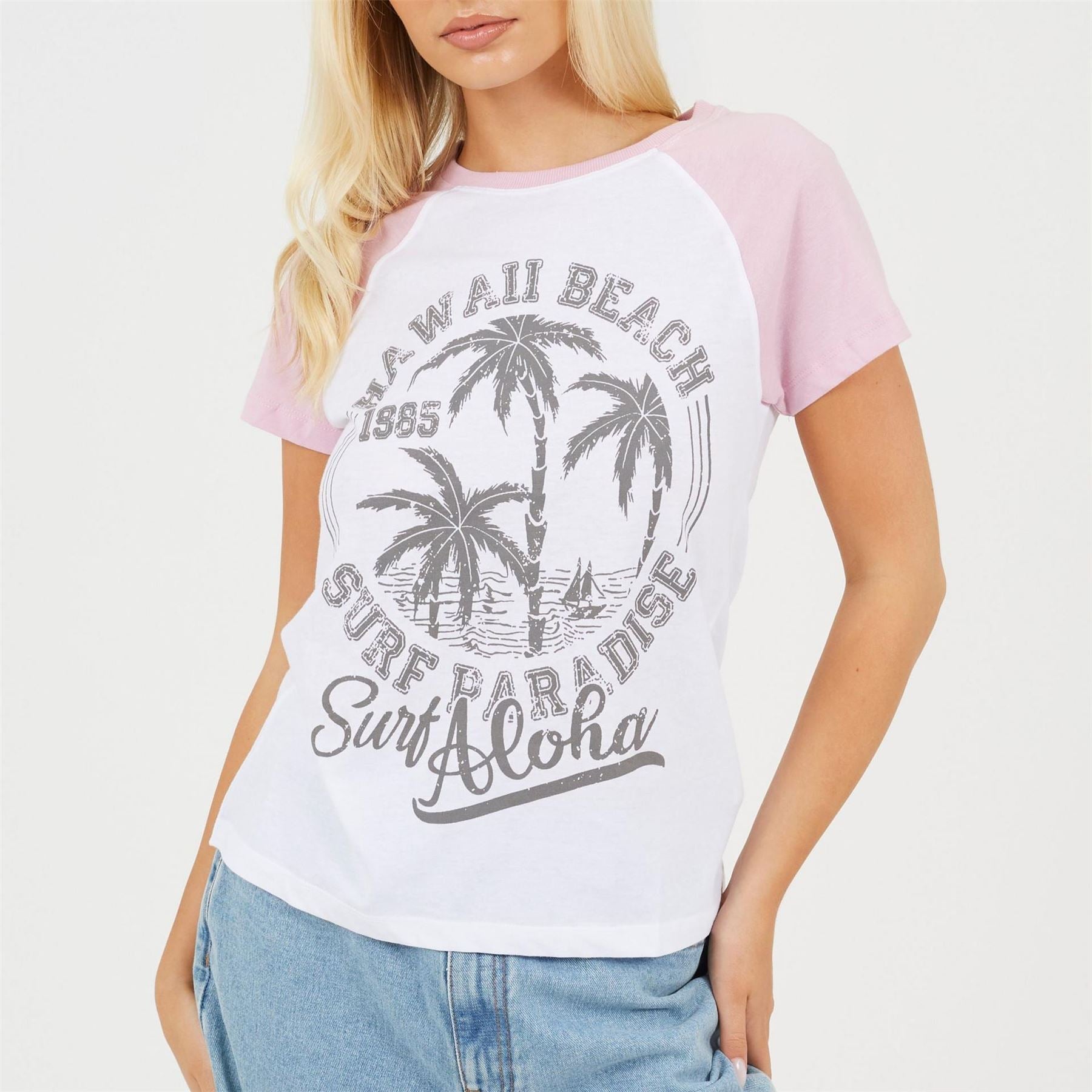Brave Soul Basic Short Sleeve T-Shirt