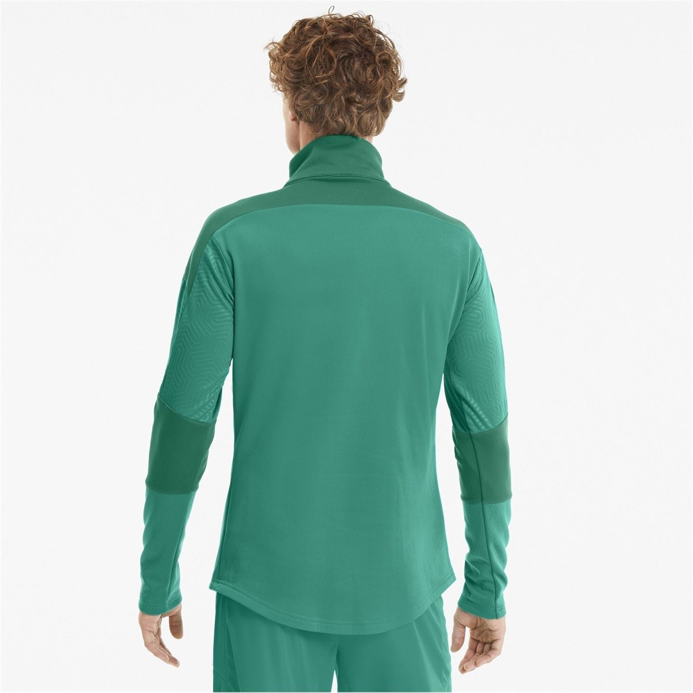 Puma Regular Fit High Neck Long Sleeve Athletic Top