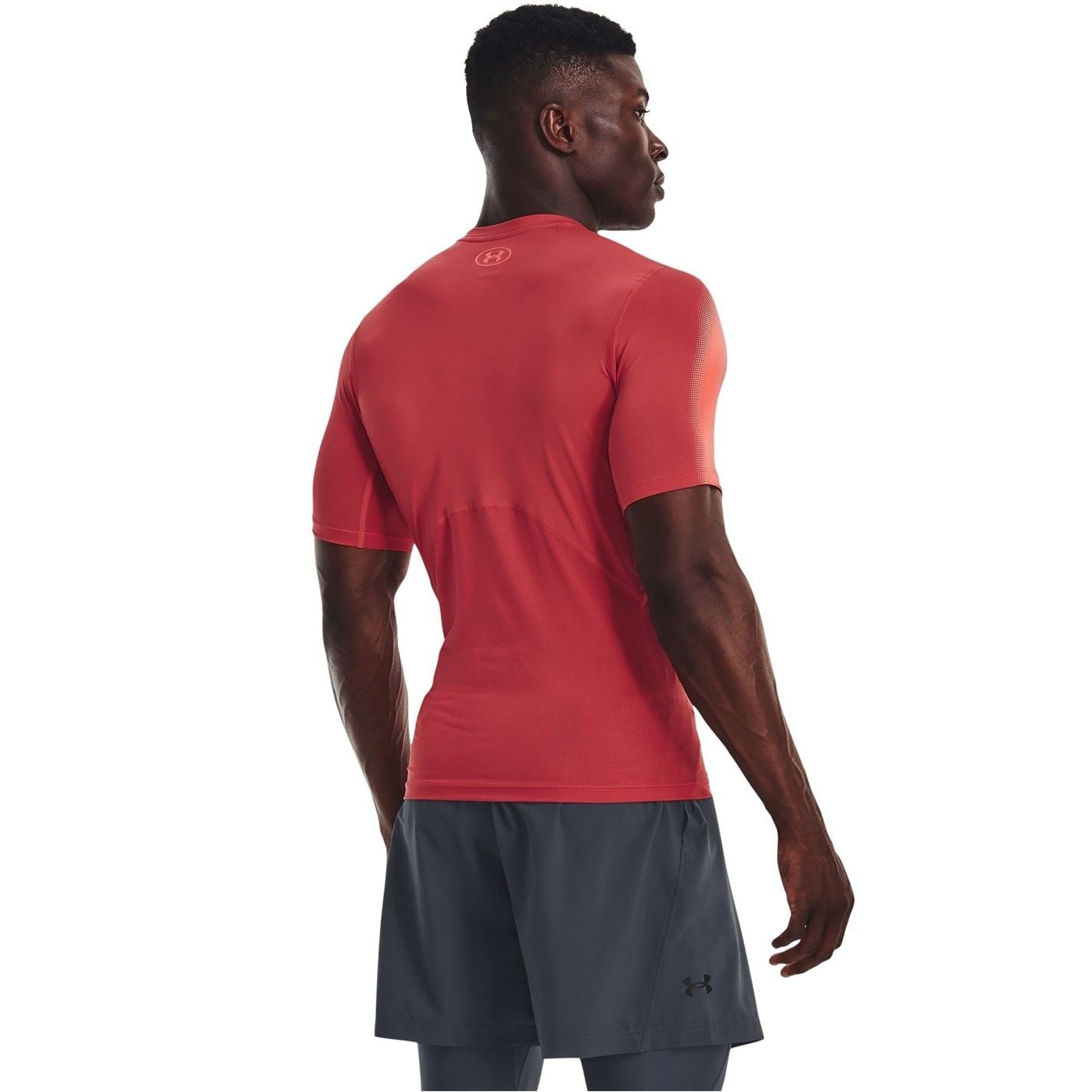 Under Armour HG Armour Compression Fit Crew Neck T-Shirt