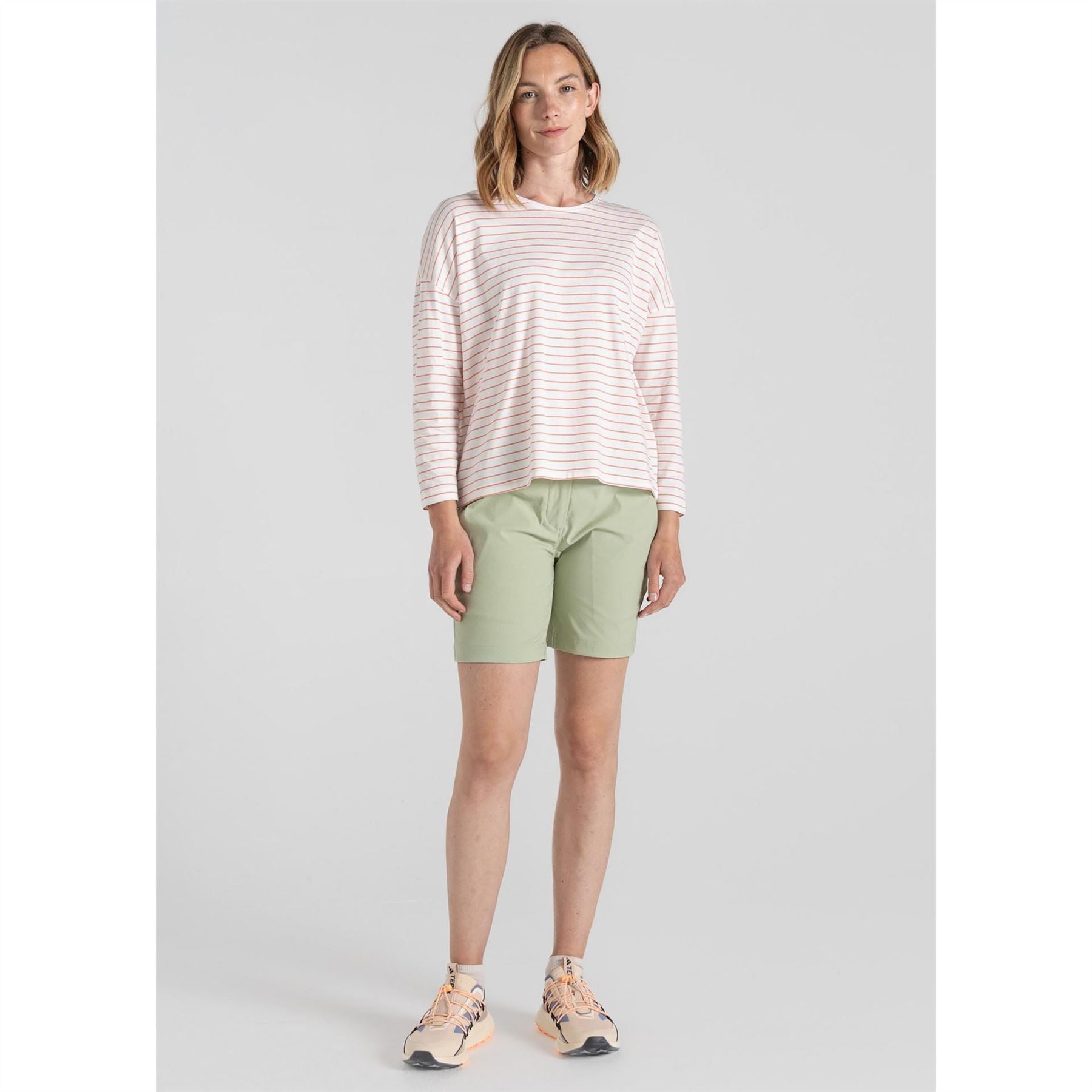 Craghoppers Kielder Crew Neck Long Sleeve Drop Shoulder T-Shirt