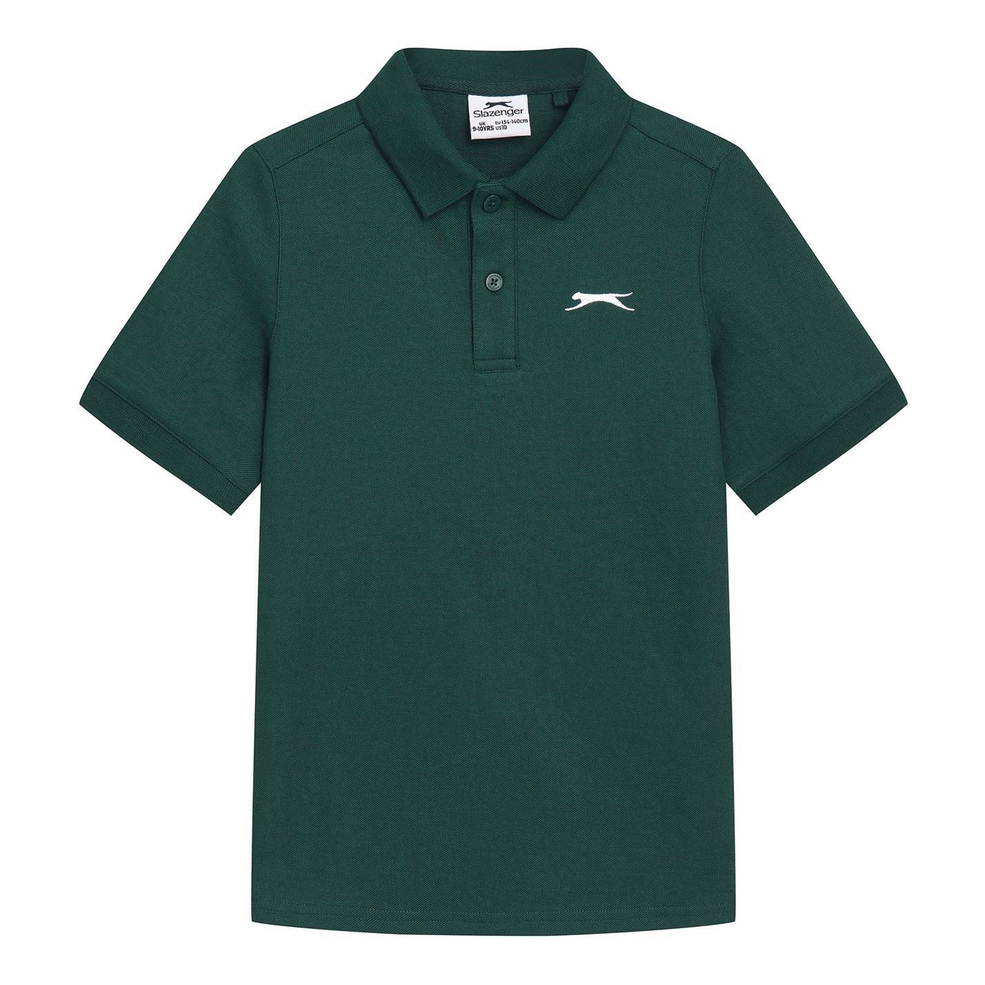 Slazenger Plain Polo Shirt Junior Boys