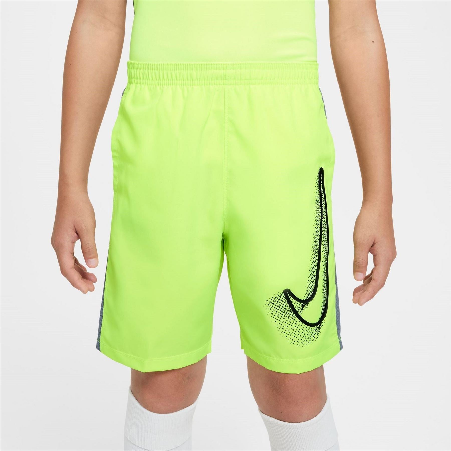 Nike Dri Fit Academy Big Kids Graphic Football Shorts