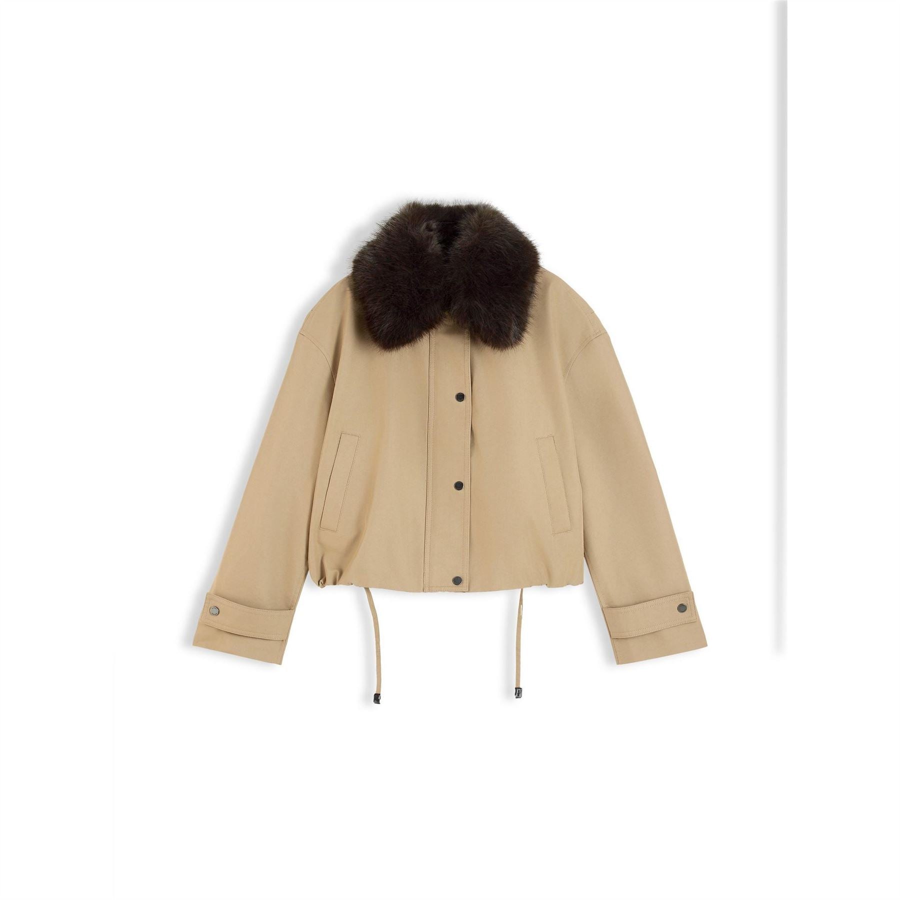 Tommy Hilfiger Cttn Fur Jacket Ld64