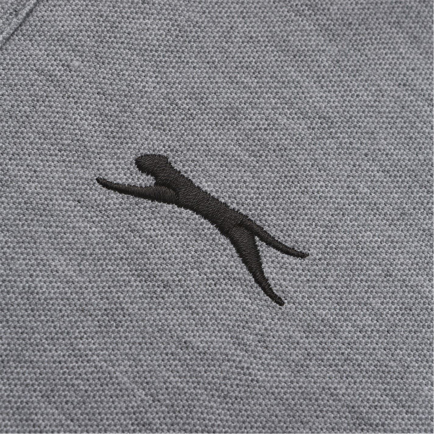 Slazenger Long Sleeve Plain Polo Junior