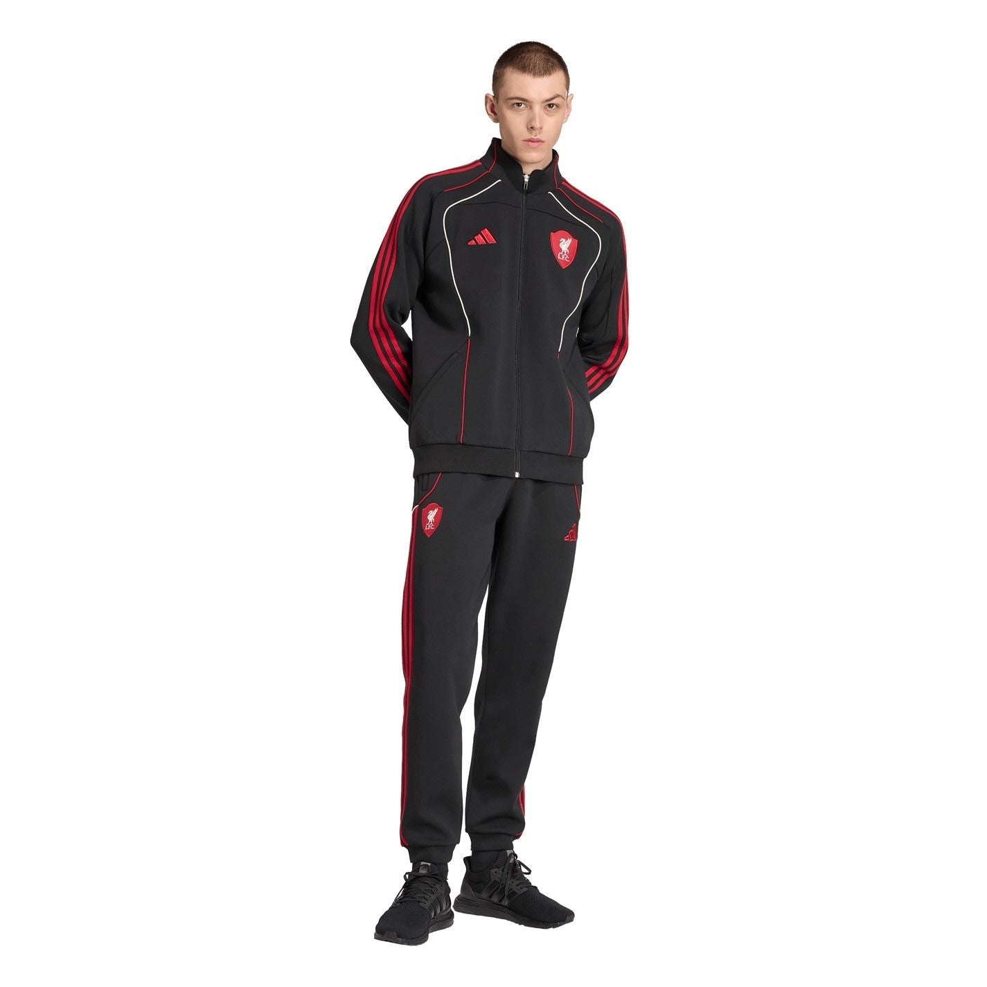 adidas Mens Liverpool Urban Purist Tracksuit Bottoms 25 26