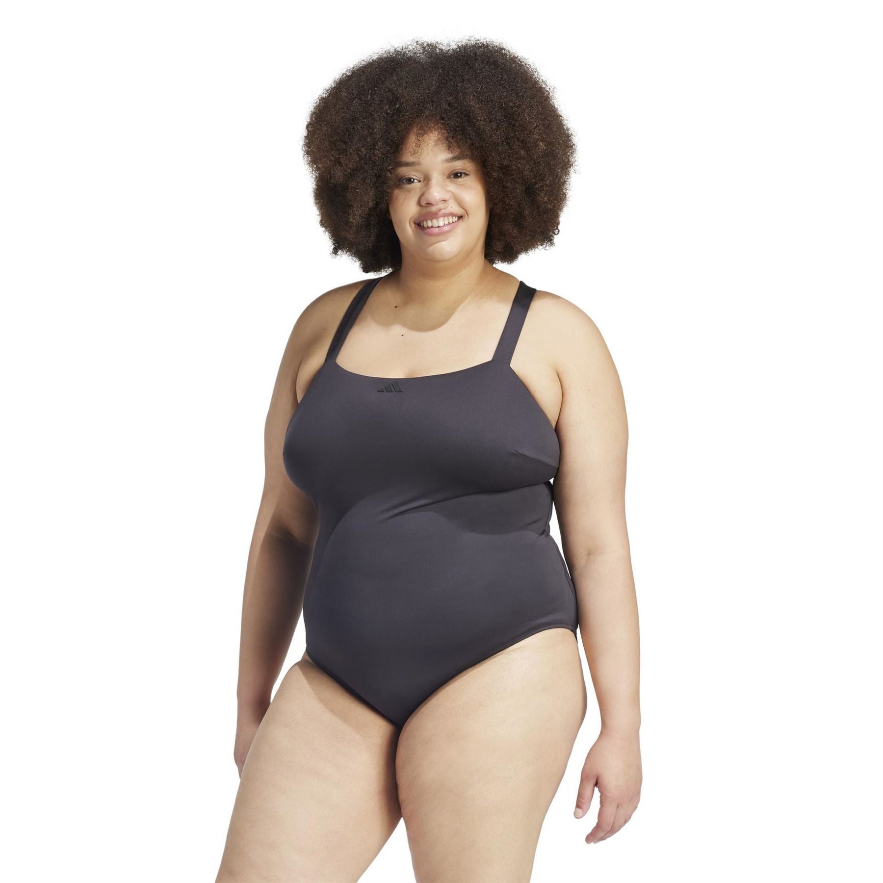 adidas Womens H S In One Piece Swimsuit
