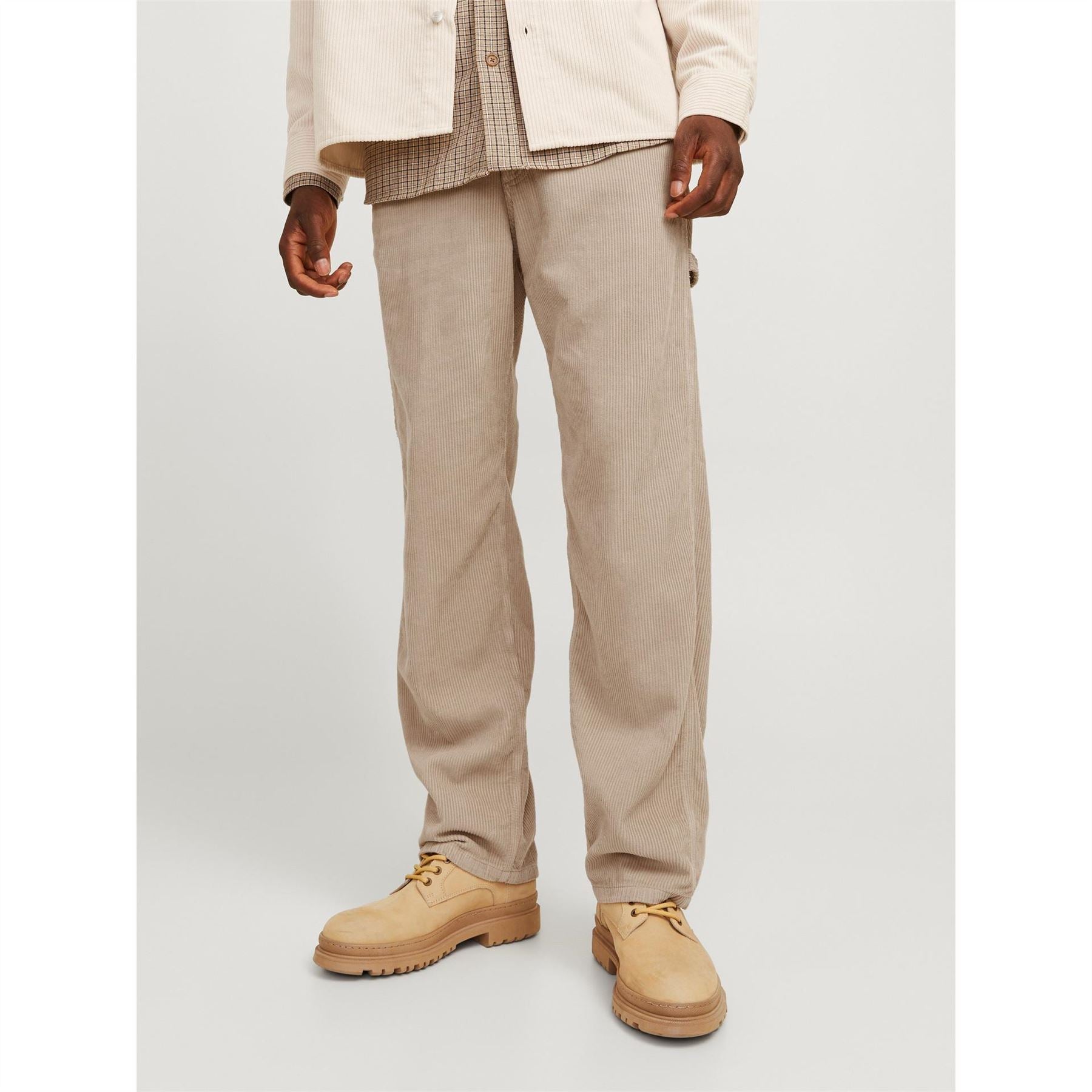 Jack and Jones Corduroy Straight Leg Regular Fit Pants