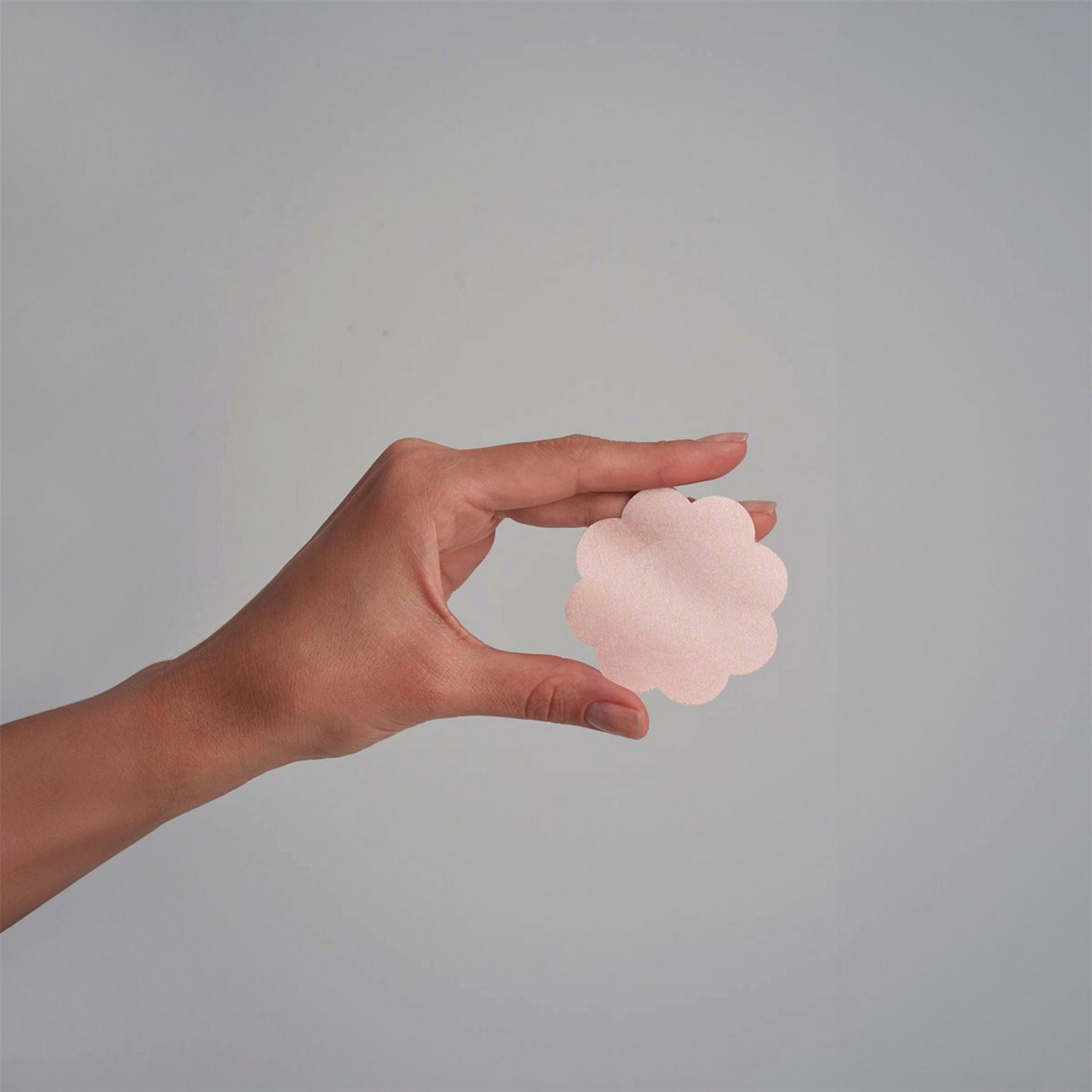 Bye Bra Bra Clear Tape With Satin Nipple Covers