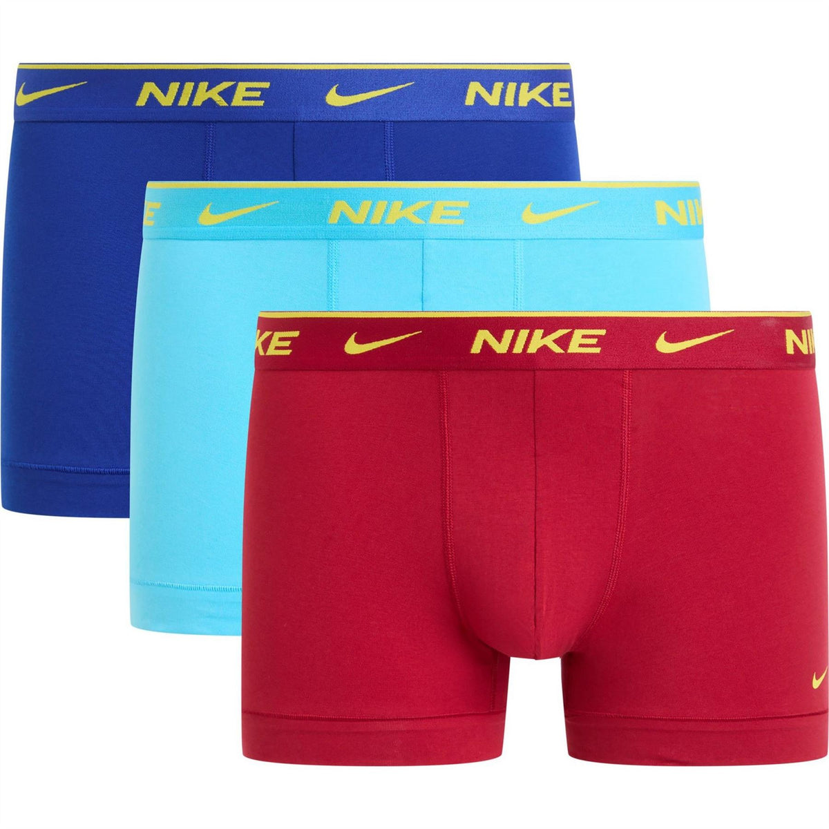 Nike Mens 3 Pack Everyday Cotton Trunks