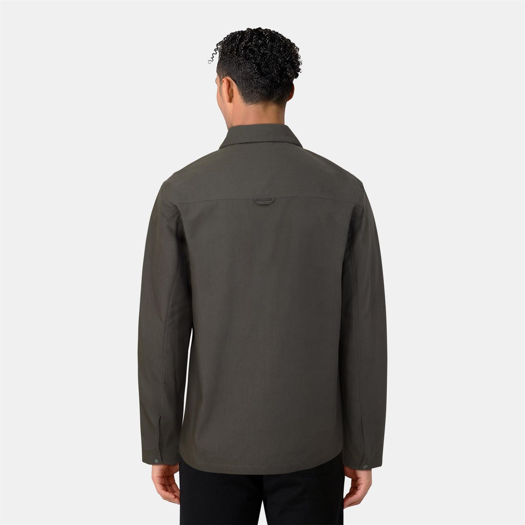 Lyle and Scott Cotton Long Sleeve Zip Overshirt
