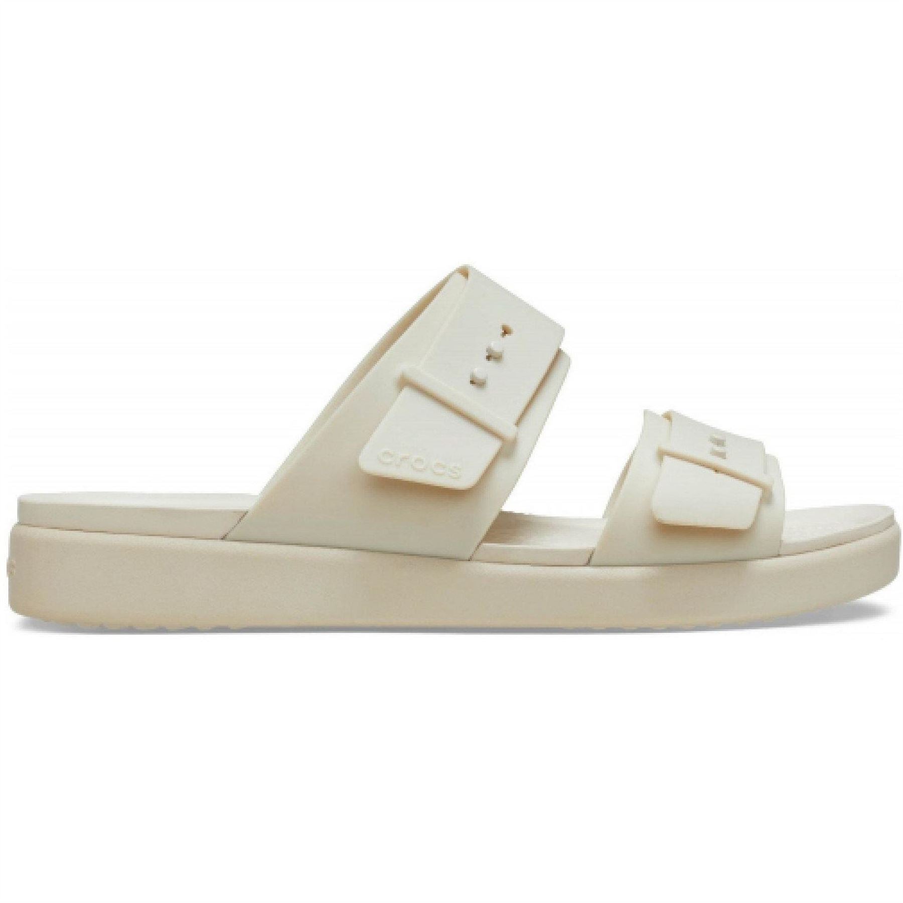 Crocs Brooklyn Buckle Open Toe Slides