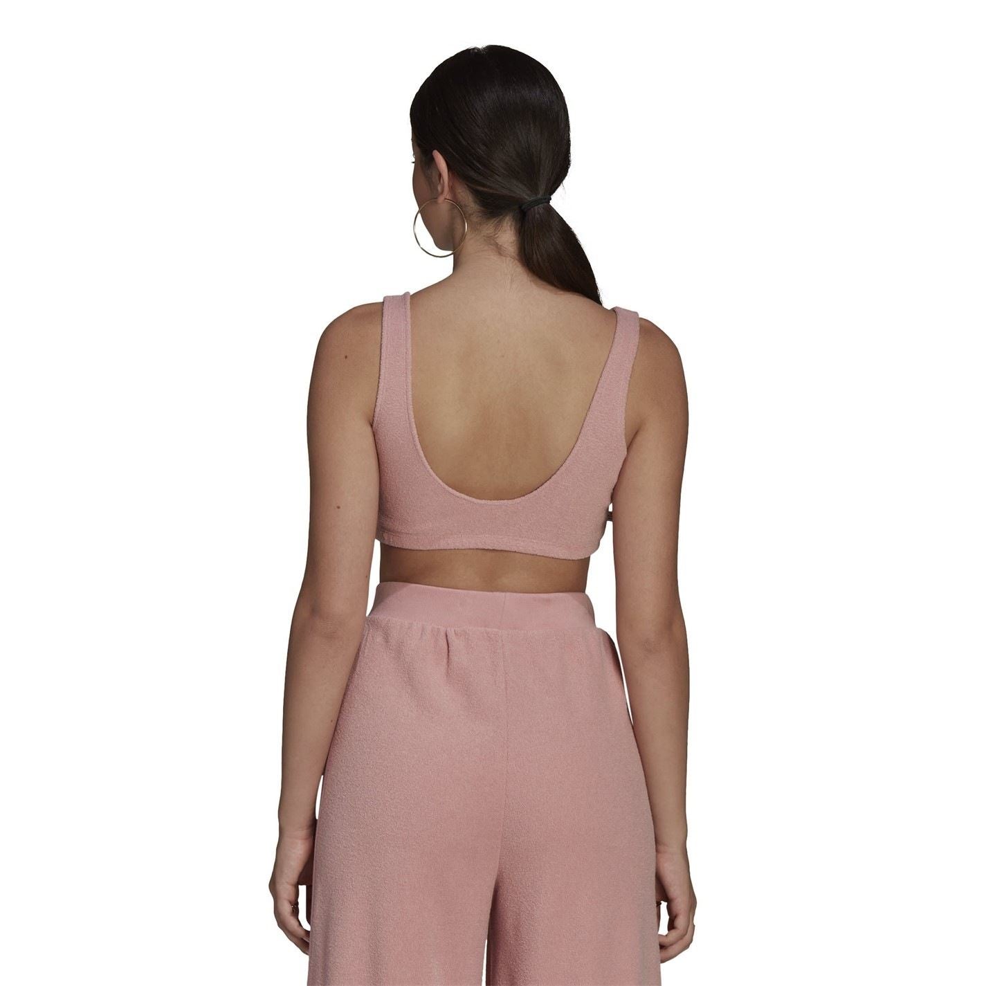 adidas Originals Cropped Scoop Neck Regular Fit Tank