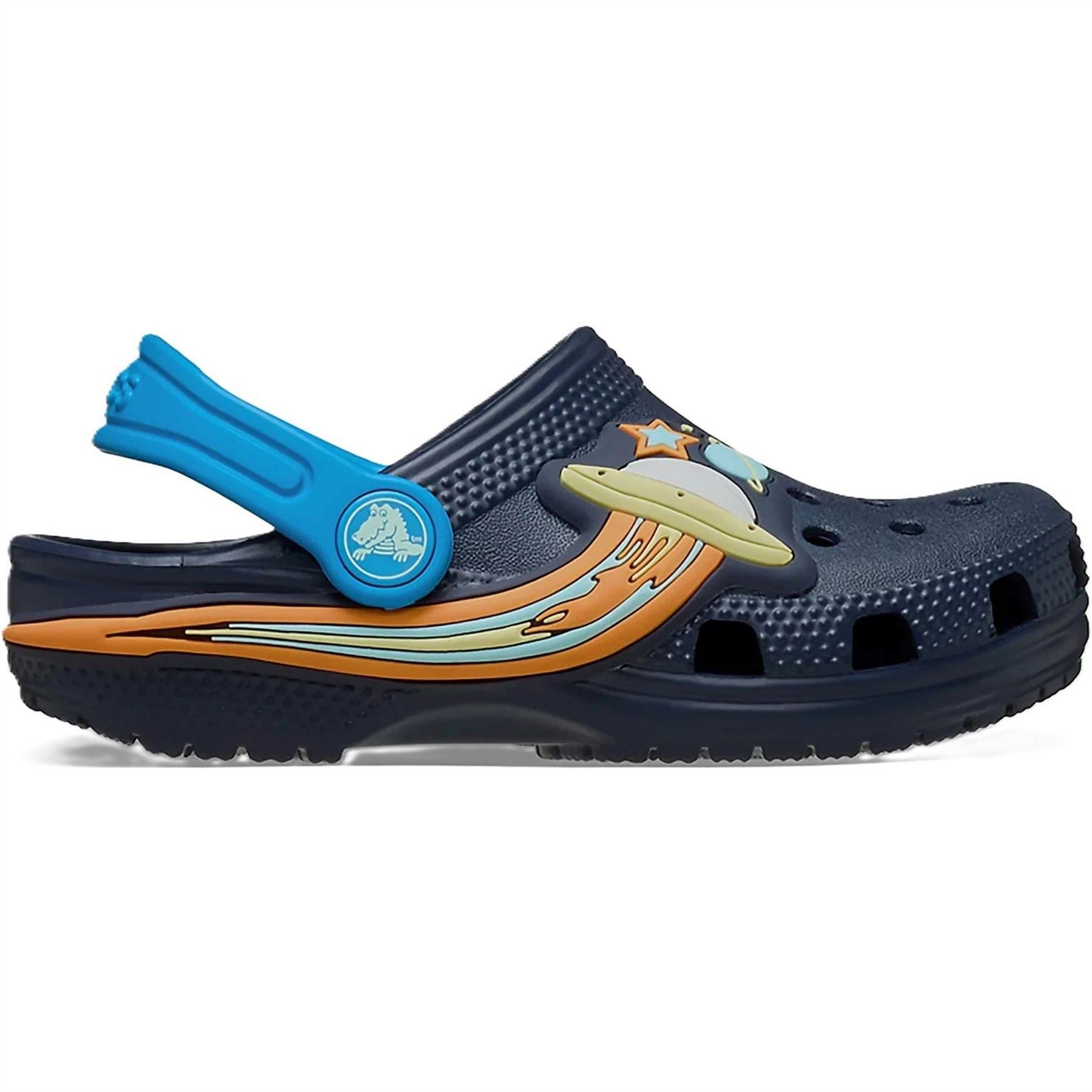 Crocs Classic Ufo Lights Cartoon Graphic Shuv Clogs