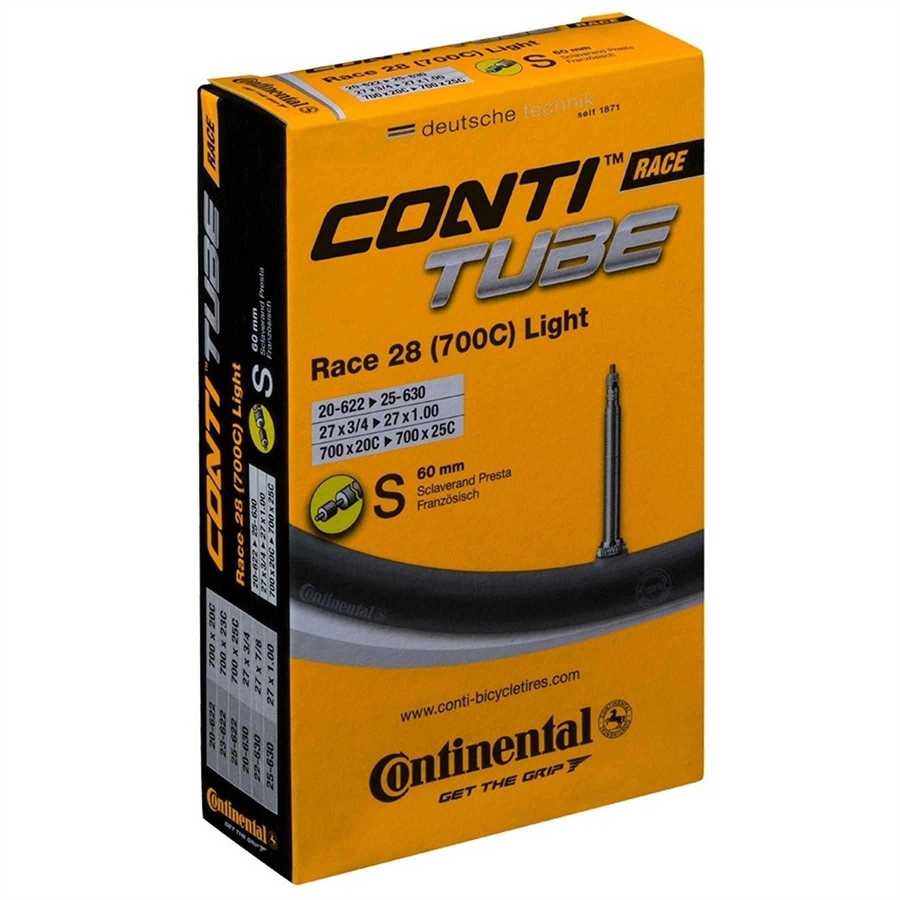 Continental 28 Inner Tube Adults