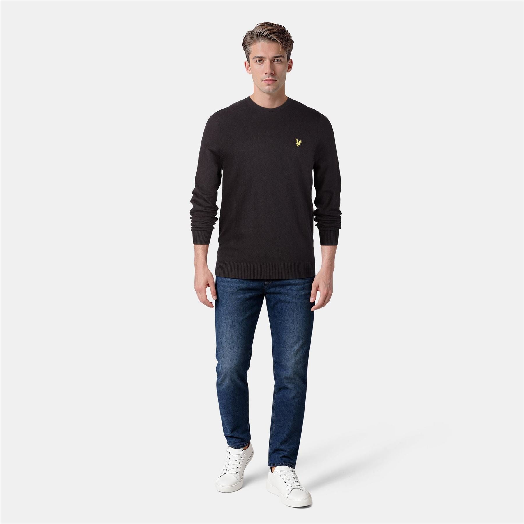 Lyle and Scott Crew Knit Sweater