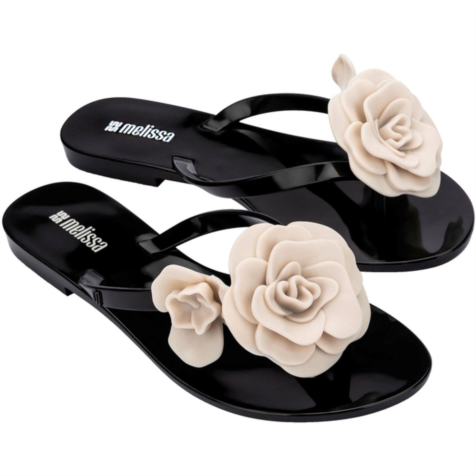 Melissa Petals Floral Toe Post Sandals